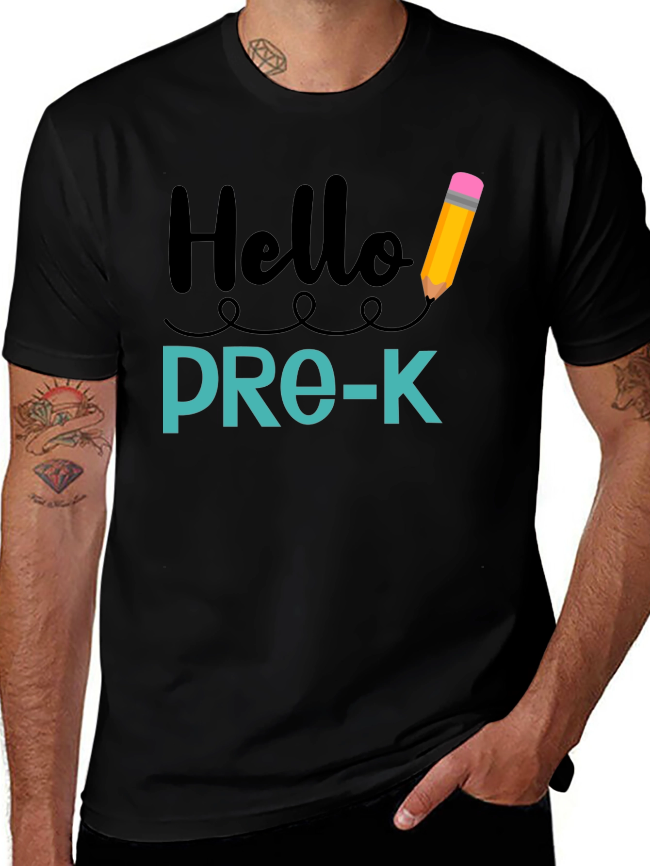 Hello Pre-K Teacher T-Shirt