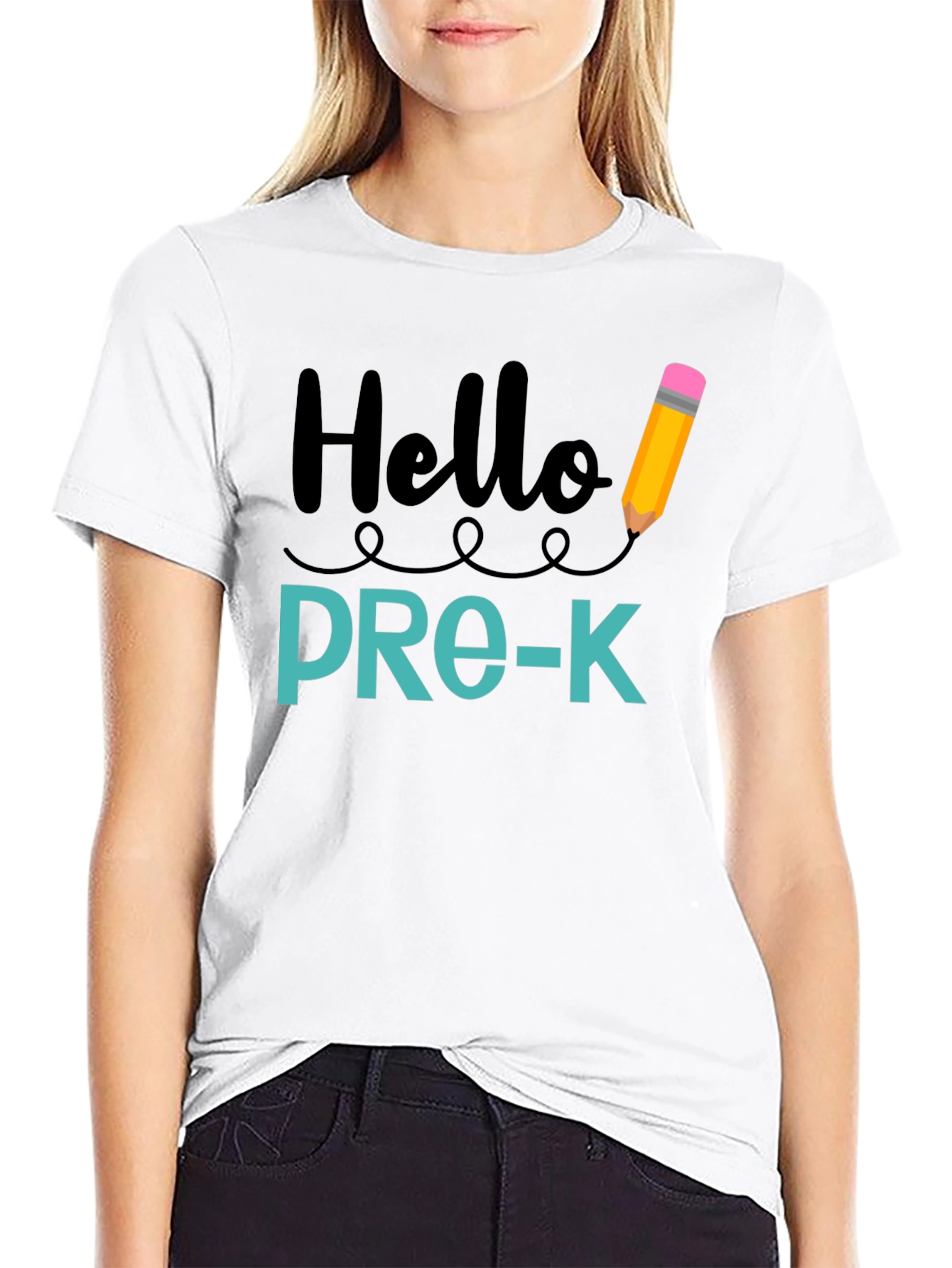 Hello Pre-K Teacher T-Shirt