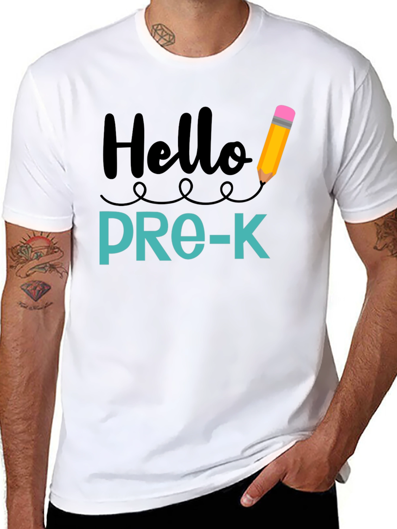Hello Pre-K Teacher T-Shirt