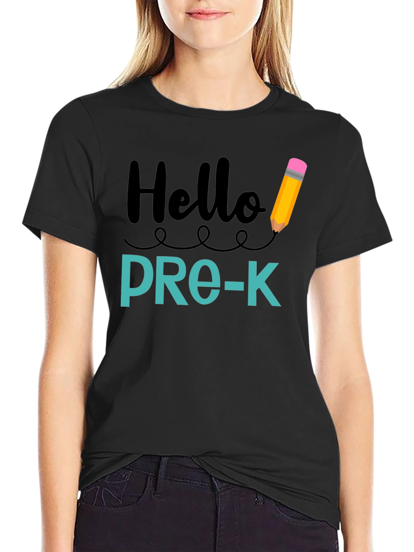 Hello Pre-K Teacher T-Shirt