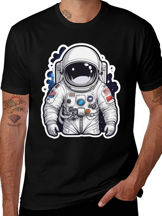 Astronaut Graphic T-Shirt - Space Explorer Tee