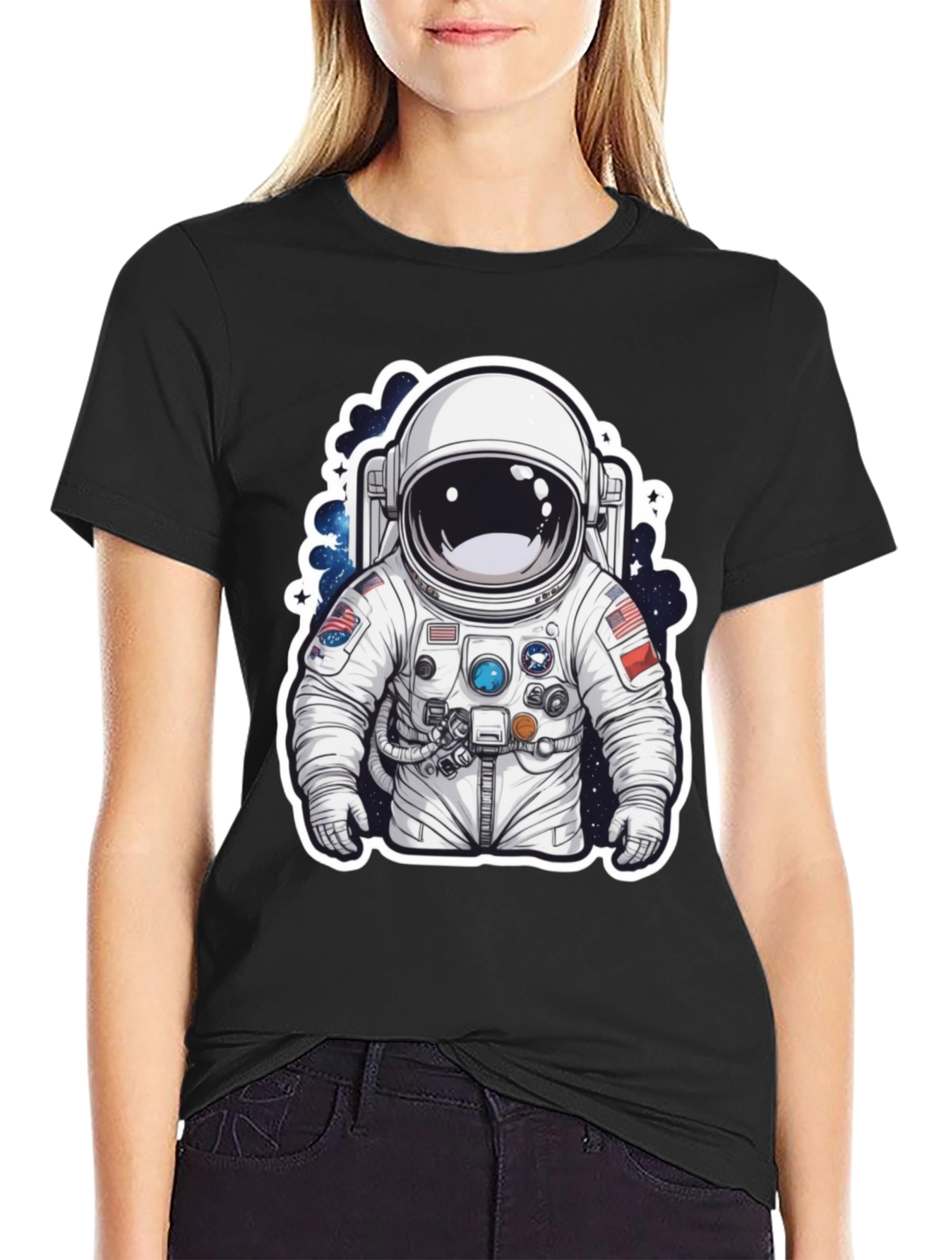 Astronaut Graphic T-Shirt - Space Explorer Tee