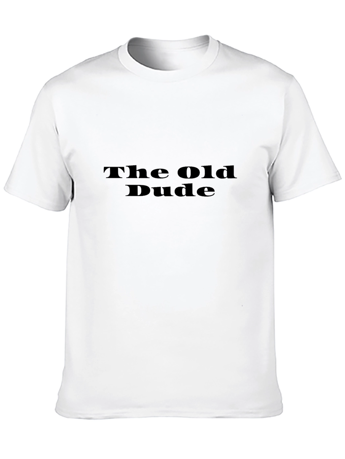 The Old Dude Black T-Shirt