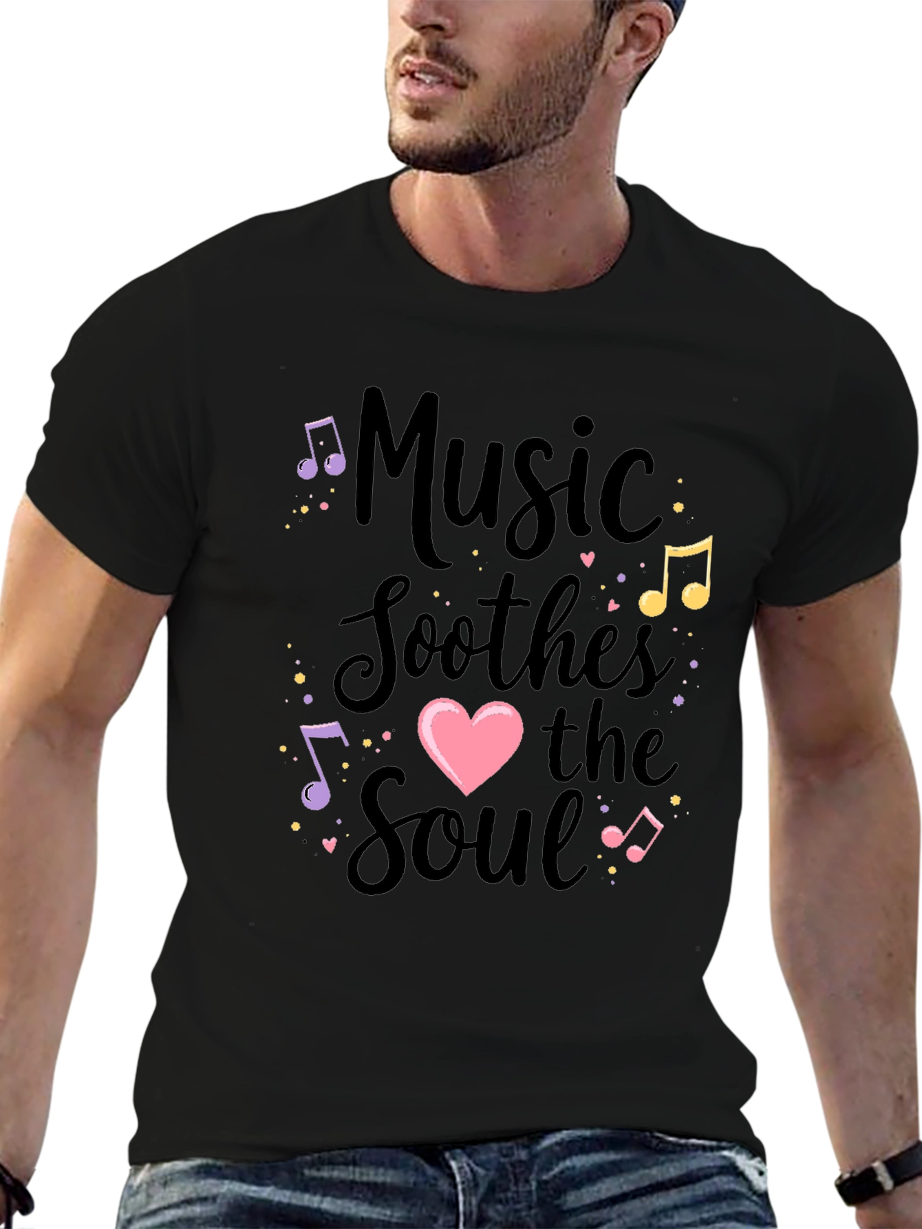Music Soothes the Soul Graphic Tee