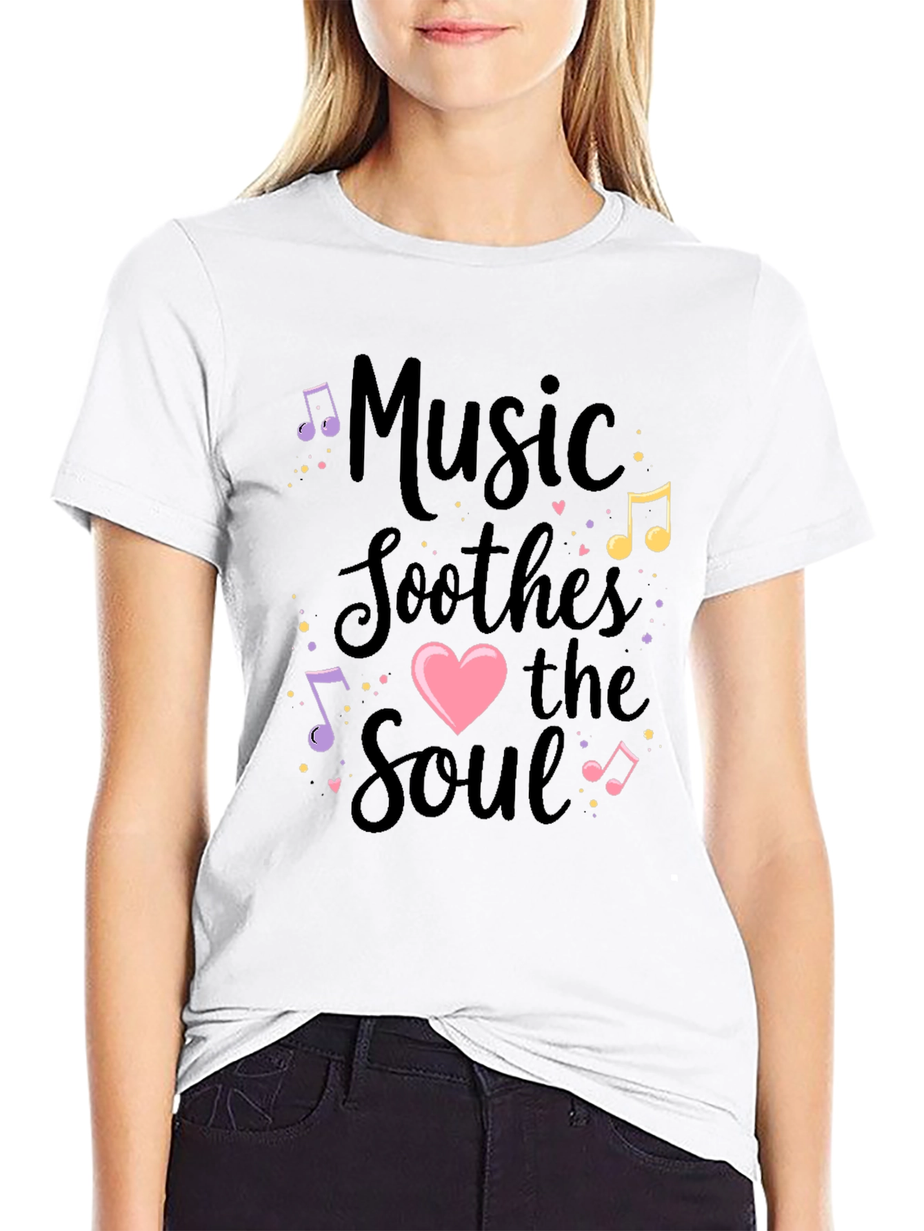 Music Soothes the Soul Graphic Tee