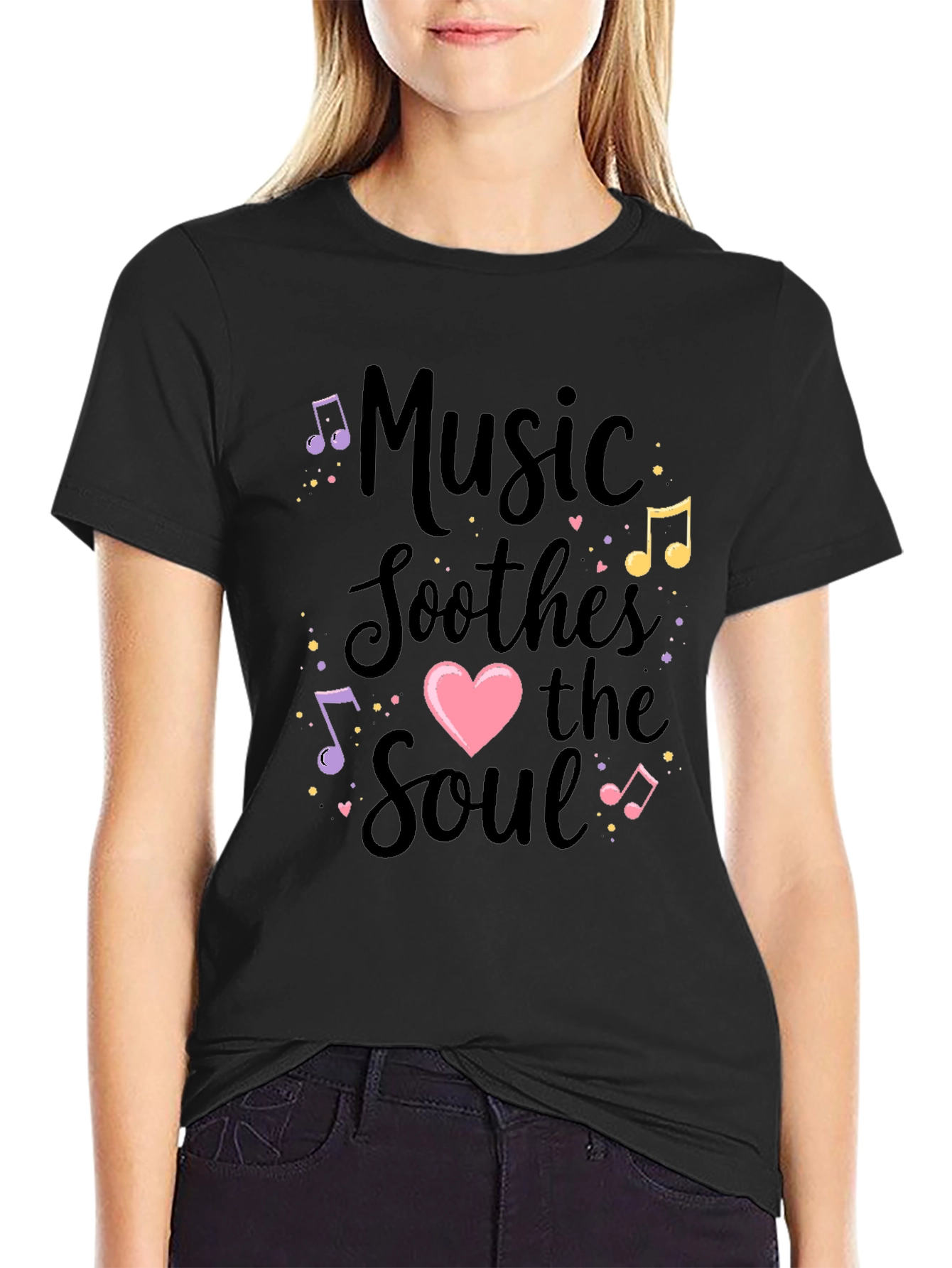 Music Soothes the Soul Graphic Tee