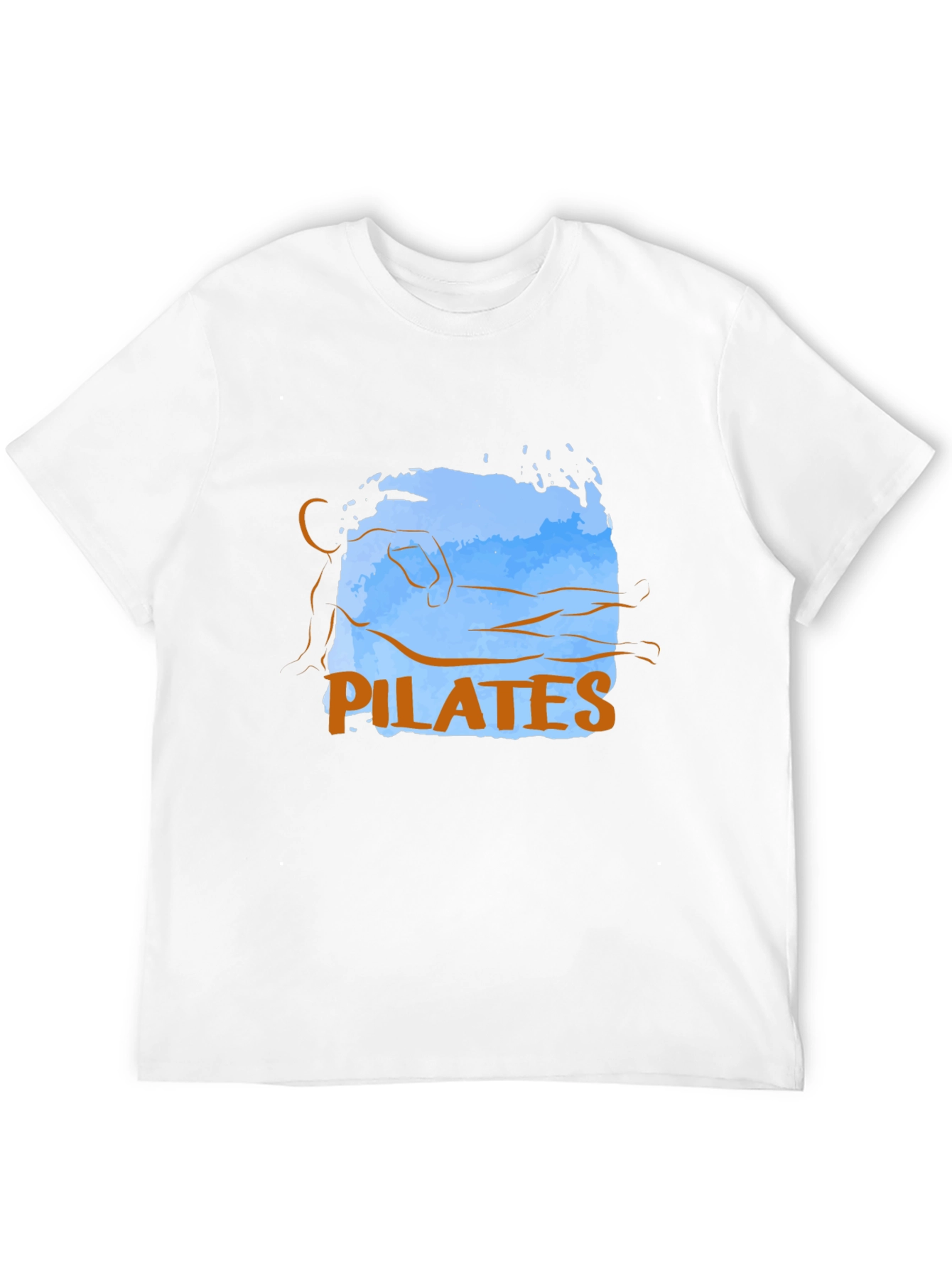 Pilates Pose Graphic Tee - Casual Comfort