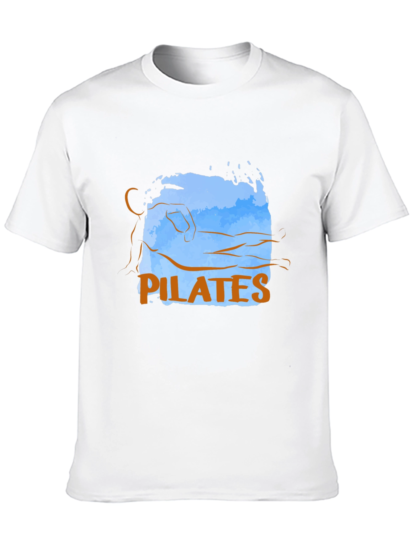 Pilates Pose Graphic Tee - Casual Comfort