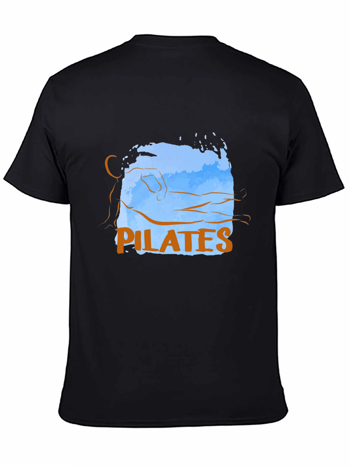 Pilates Pose Graphic Tee - Casual Comfort