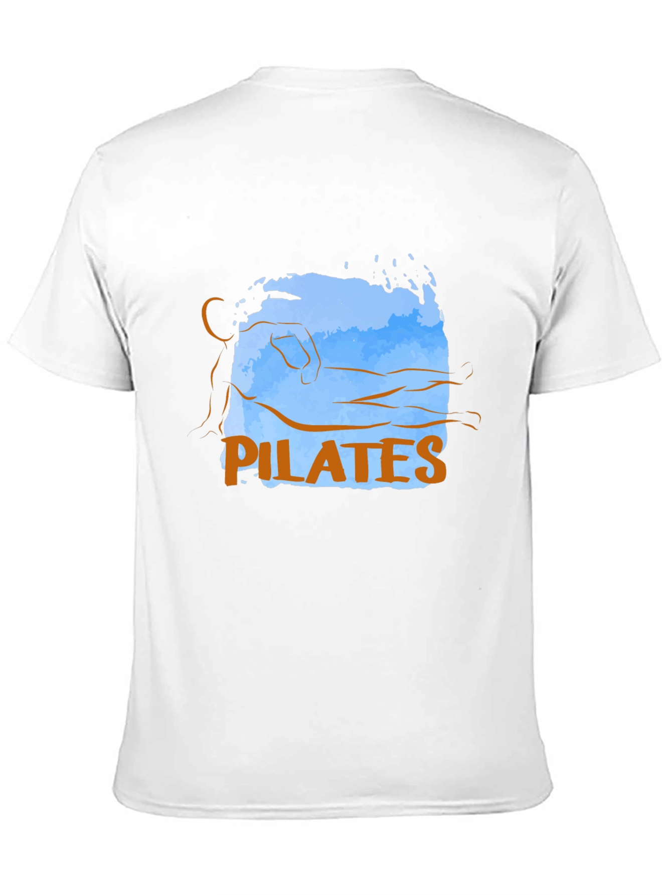 Pilates Pose Graphic Tee - Casual Comfort