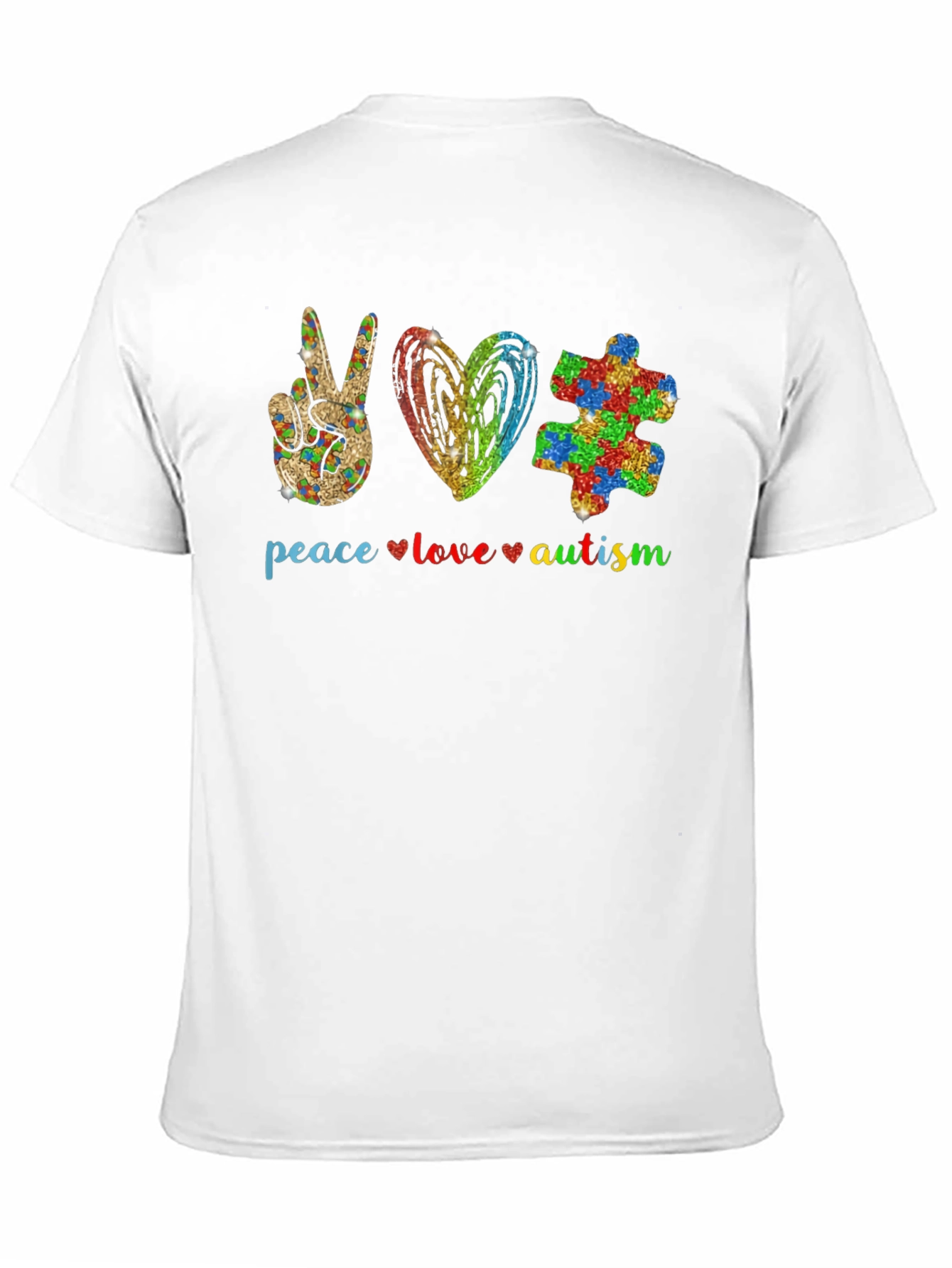Peace Love Autism T-Shirt