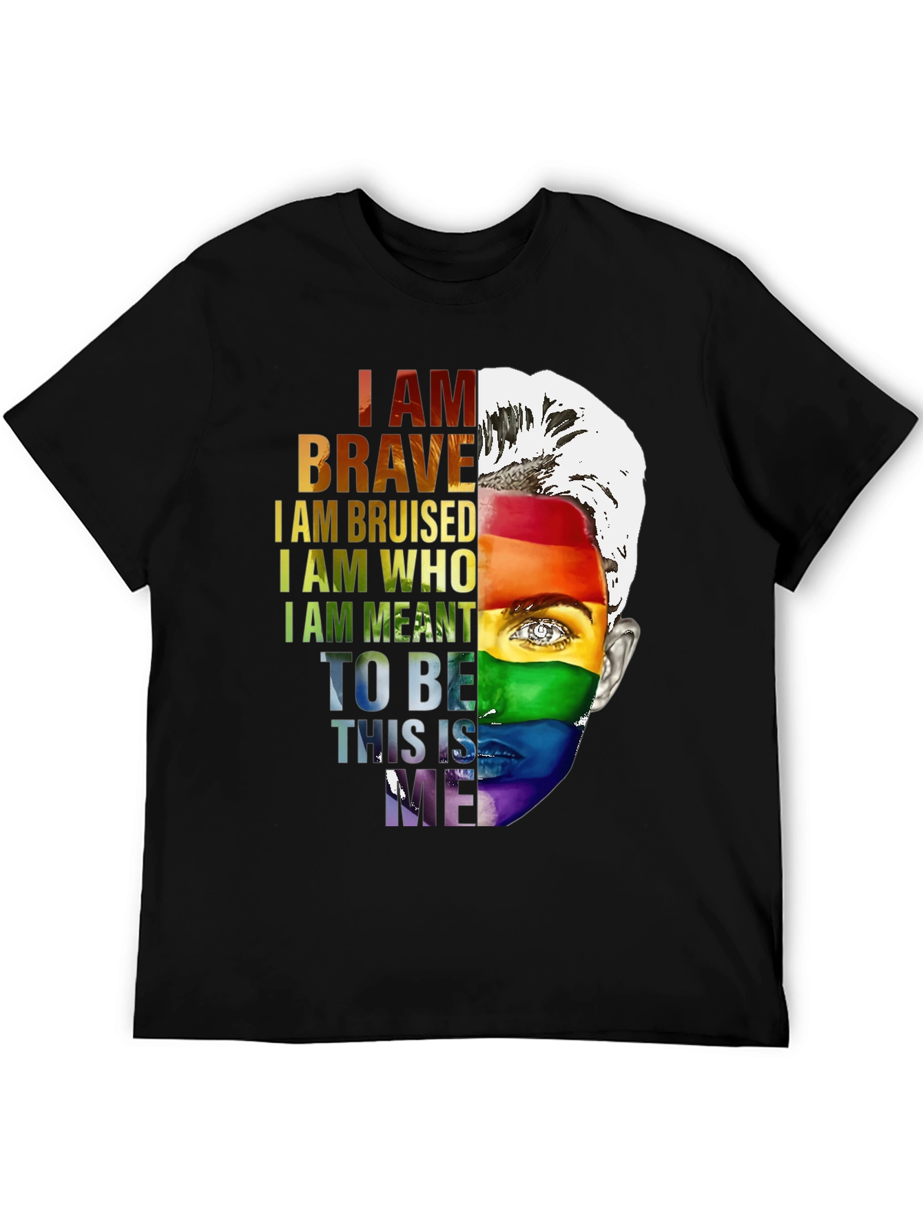LGBTQ Pride T-Shirt: Be Brave Be You