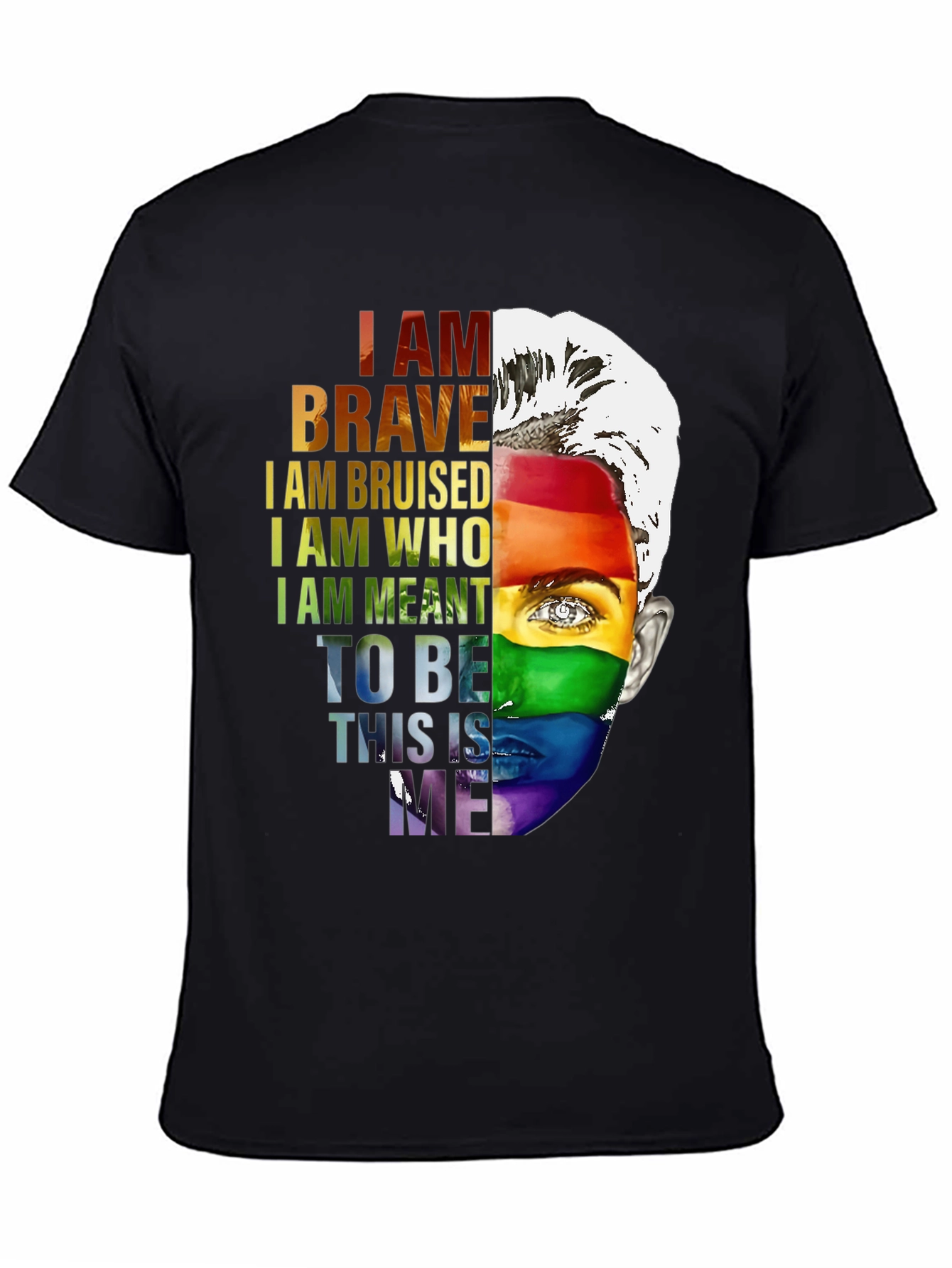LGBTQ Pride T-Shirt: Be Brave Be You