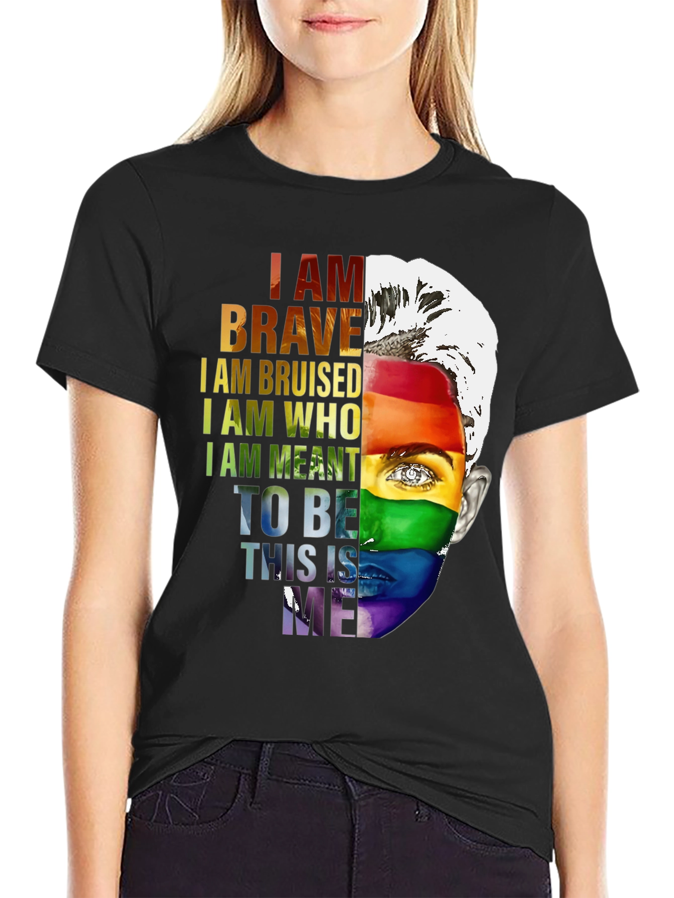 LGBTQ Pride T-Shirt: Be Brave Be You