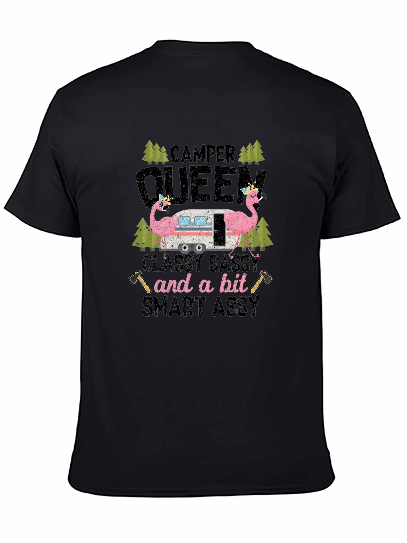 Camper Queen Flamingo Graphic Tee