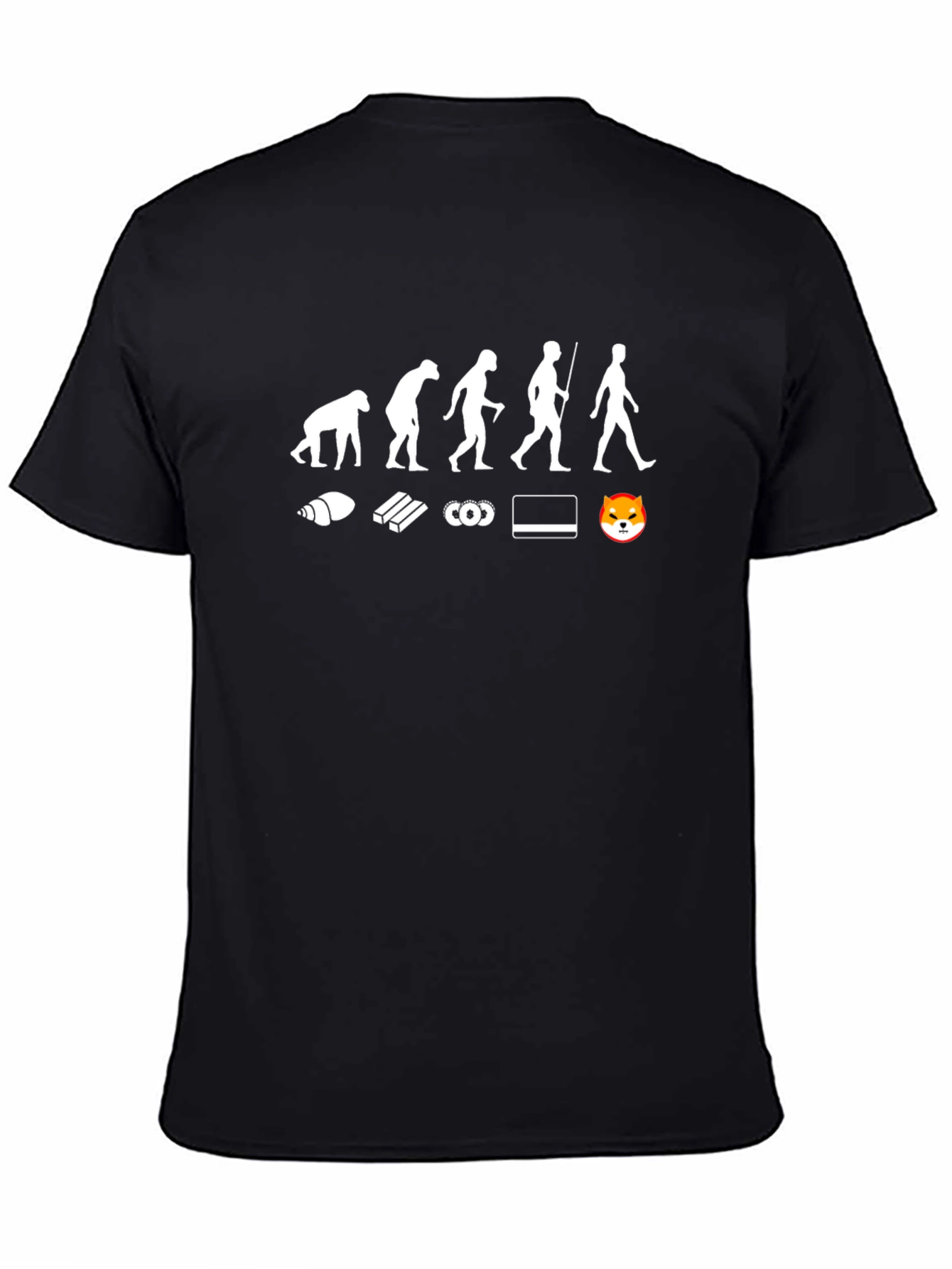 Shiba Inu Evolution T-Shirt - Crypto Meme Tee