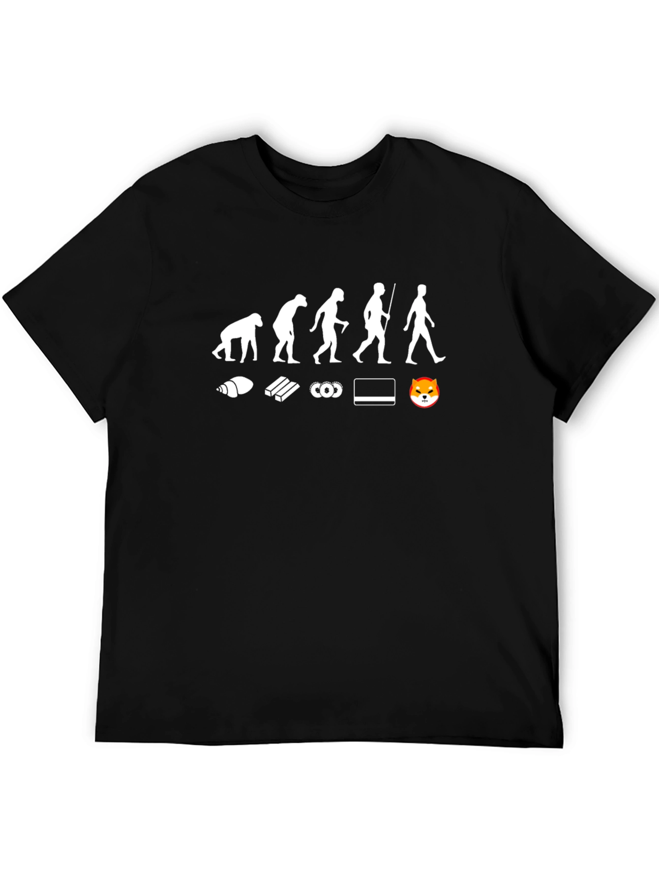 Shiba Inu Evolution T-Shirt - Crypto Meme Tee