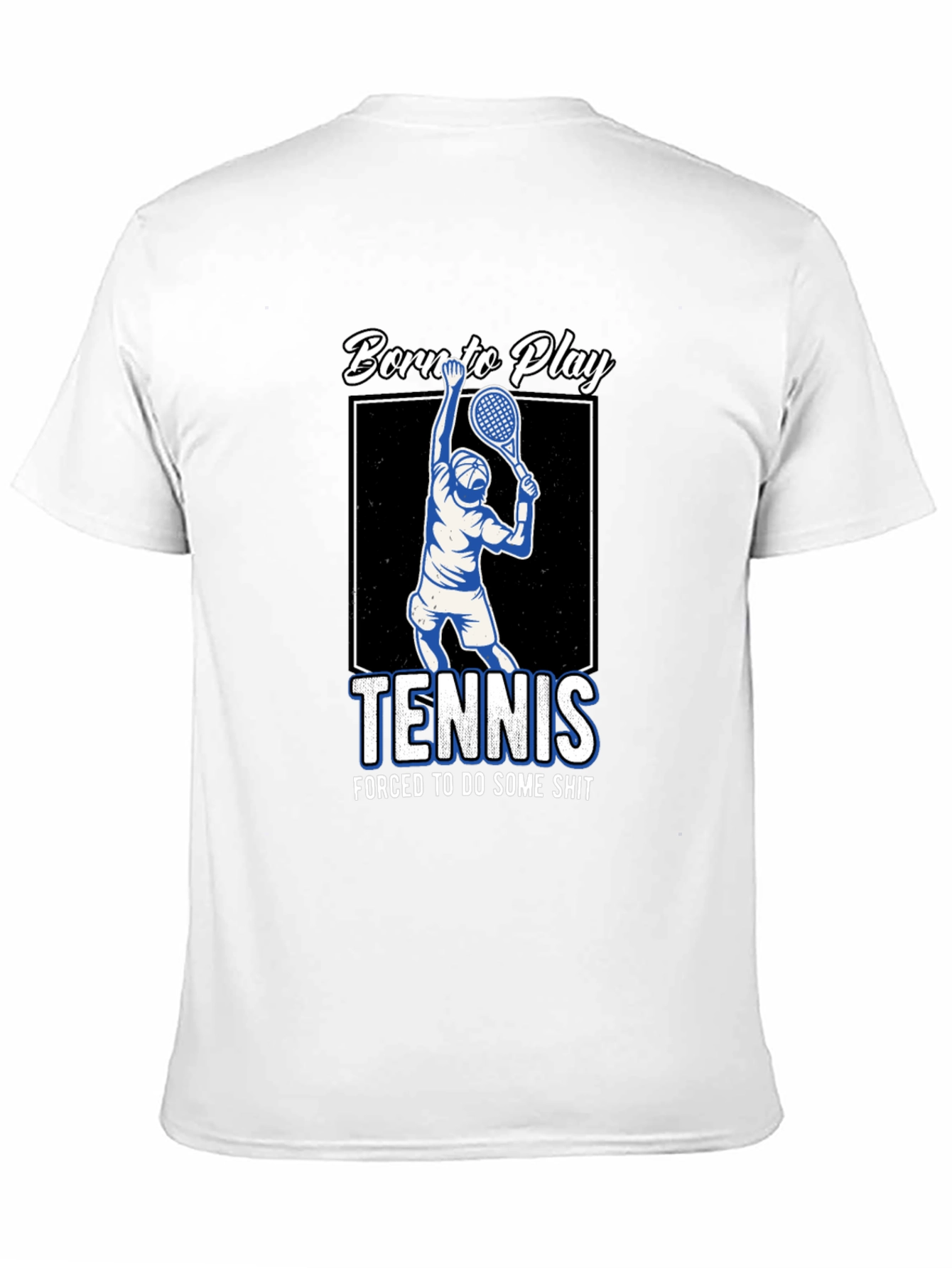Born to Play Tennis Graphic T-Shirt