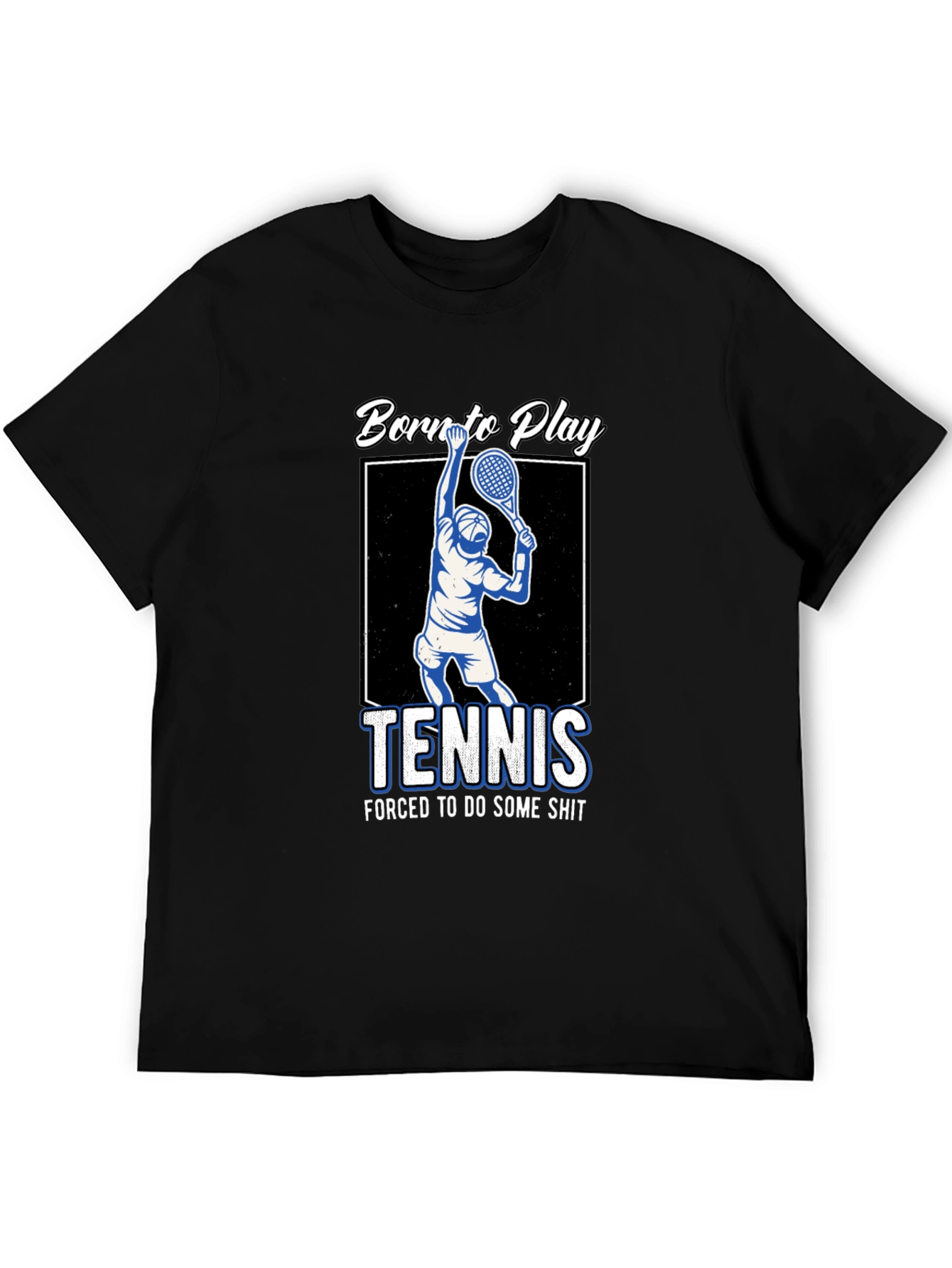 Born to Play Tennis Graphic T-Shirt