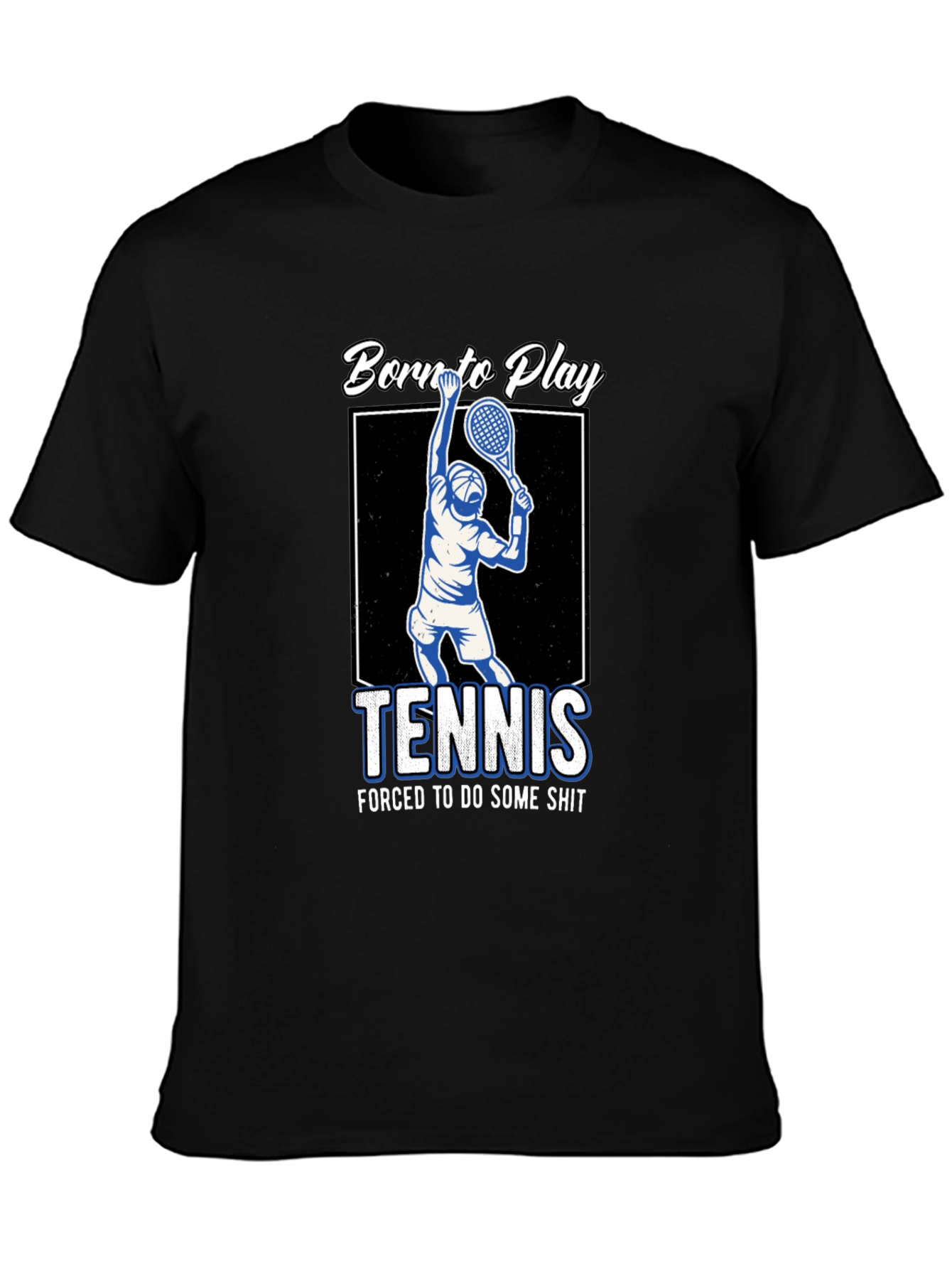 Born to Play Tennis Graphic T-Shirt