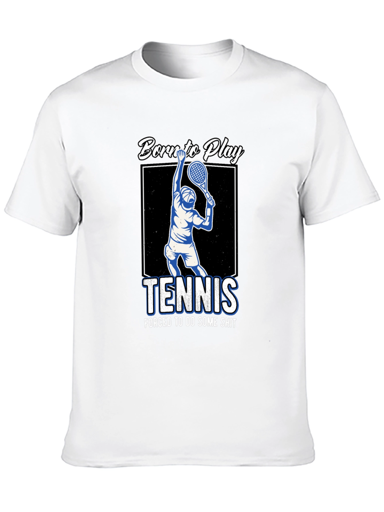 Born to Play Tennis Graphic T-Shirt