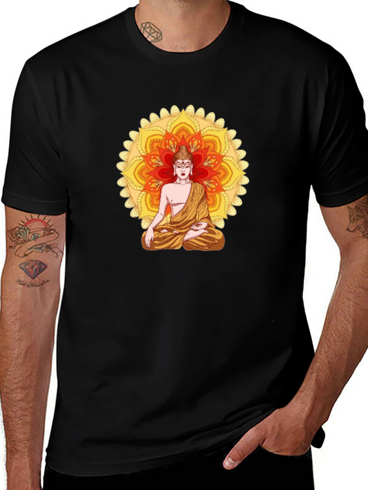 Buddha Mandala Graphic Tee