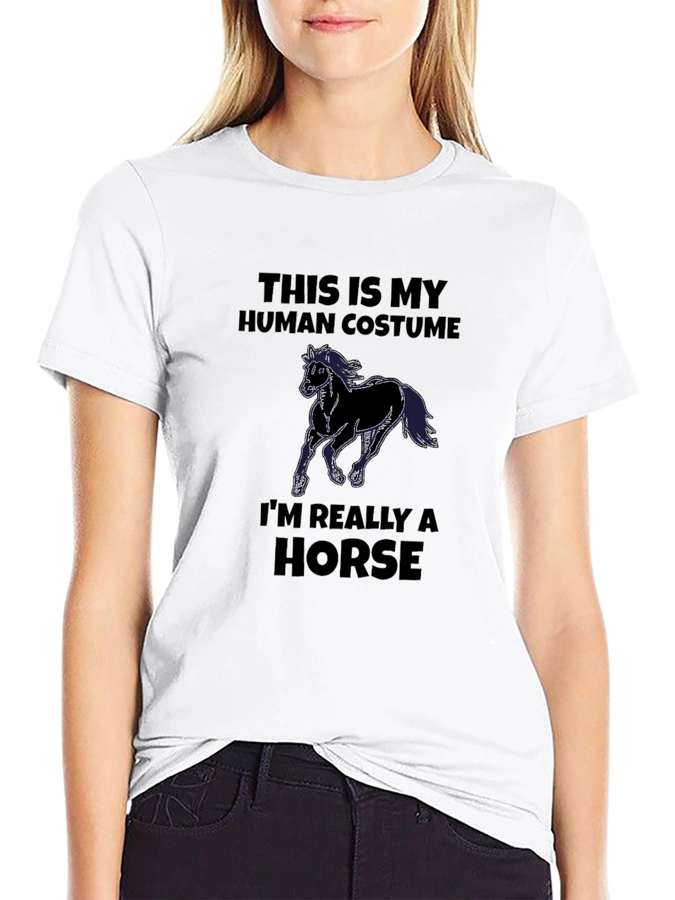Human Costume Horse T-Shirt
