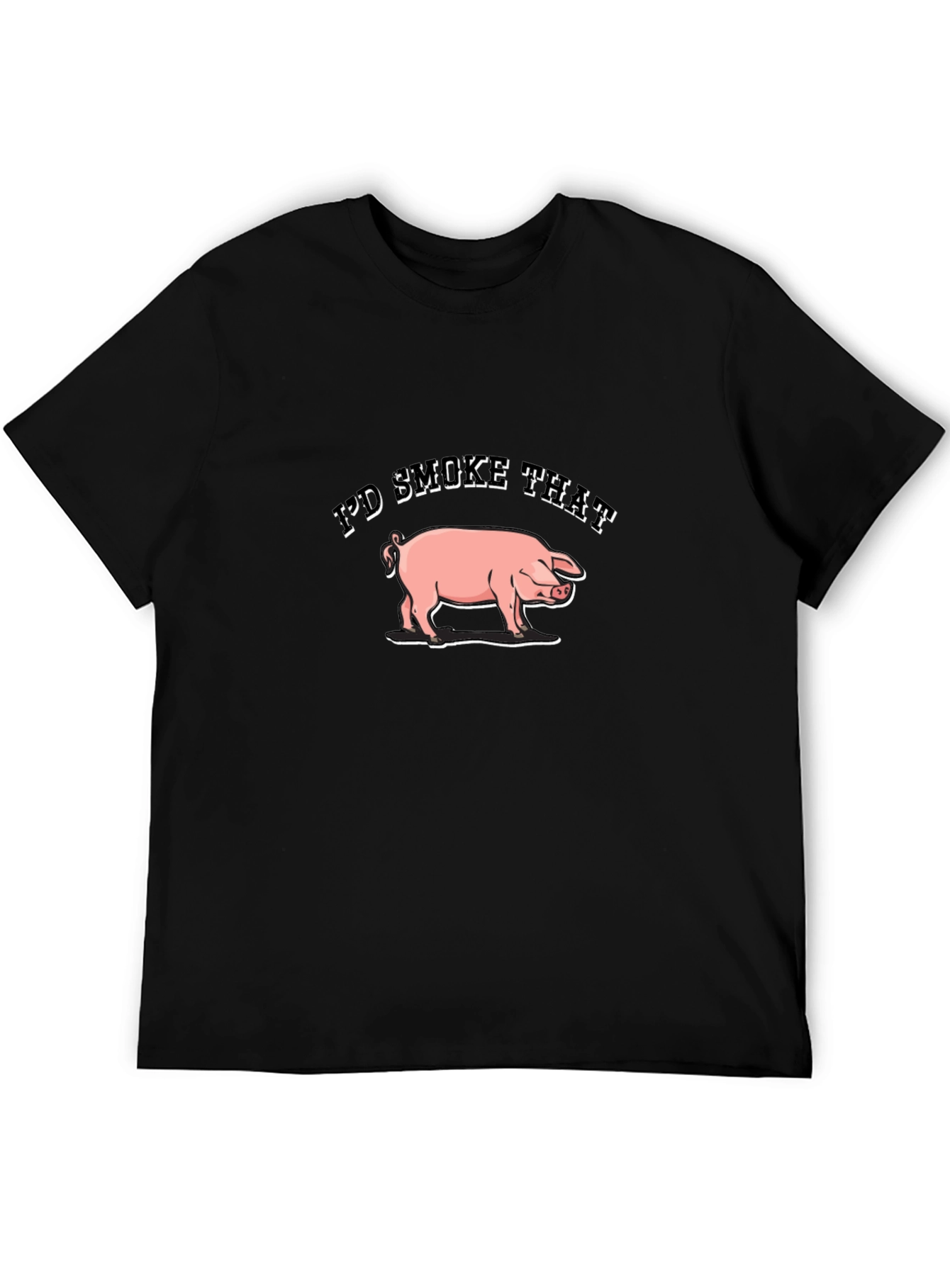 Id Smoke That Pig T-Shirt - BBQ Lovers Tee