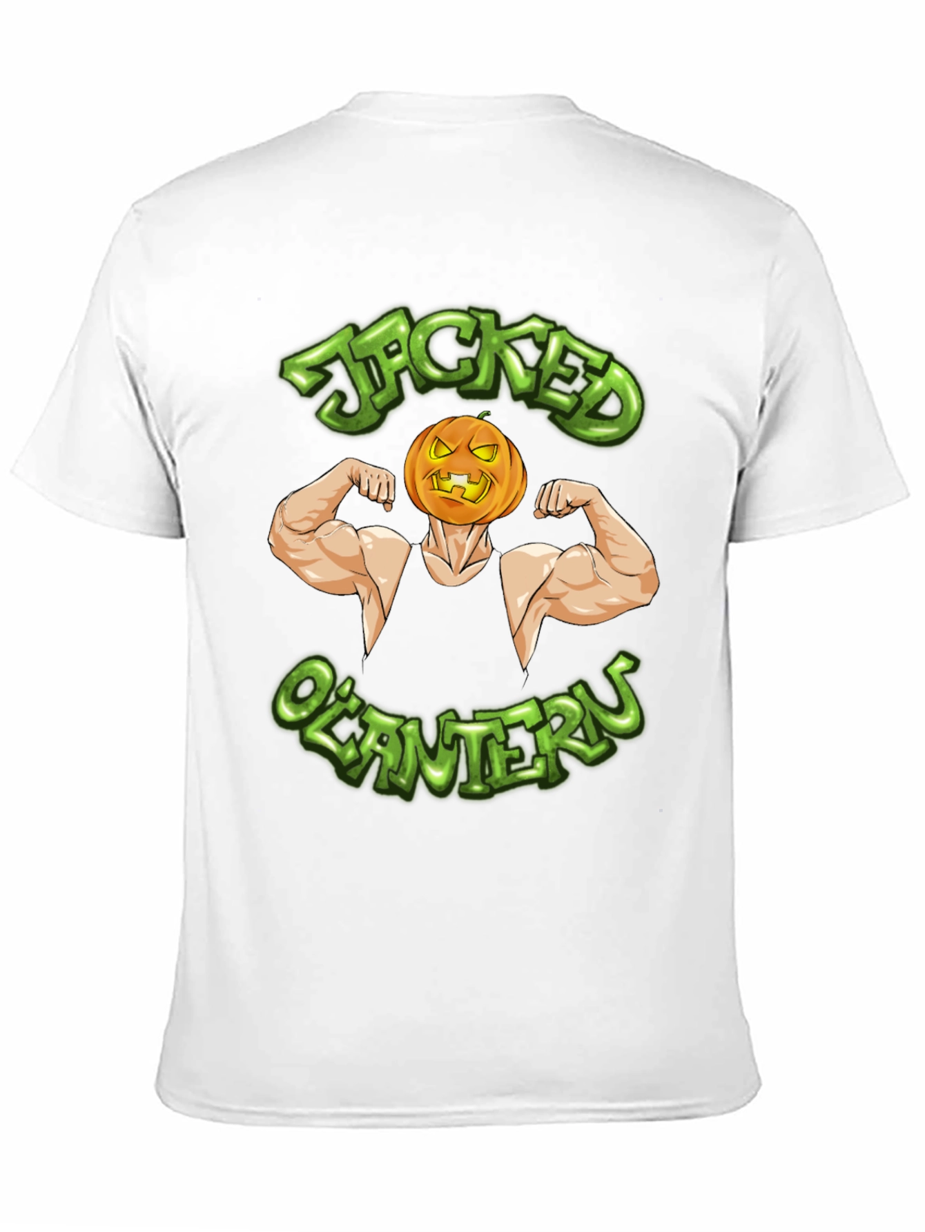 Jacked OLantern Graphic T-Shirt