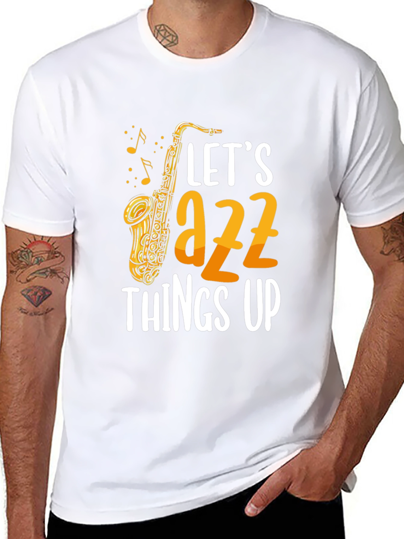 Lets Jazz Things Up Graphic Tee