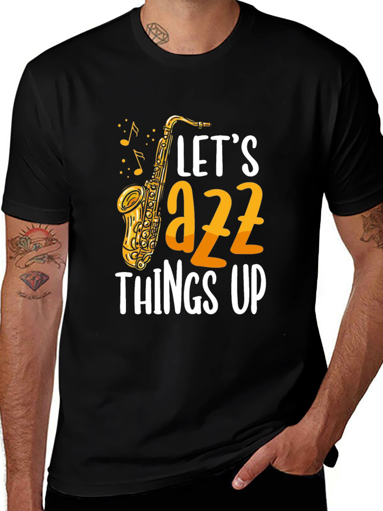 Lets Jazz Things Up Graphic Tee