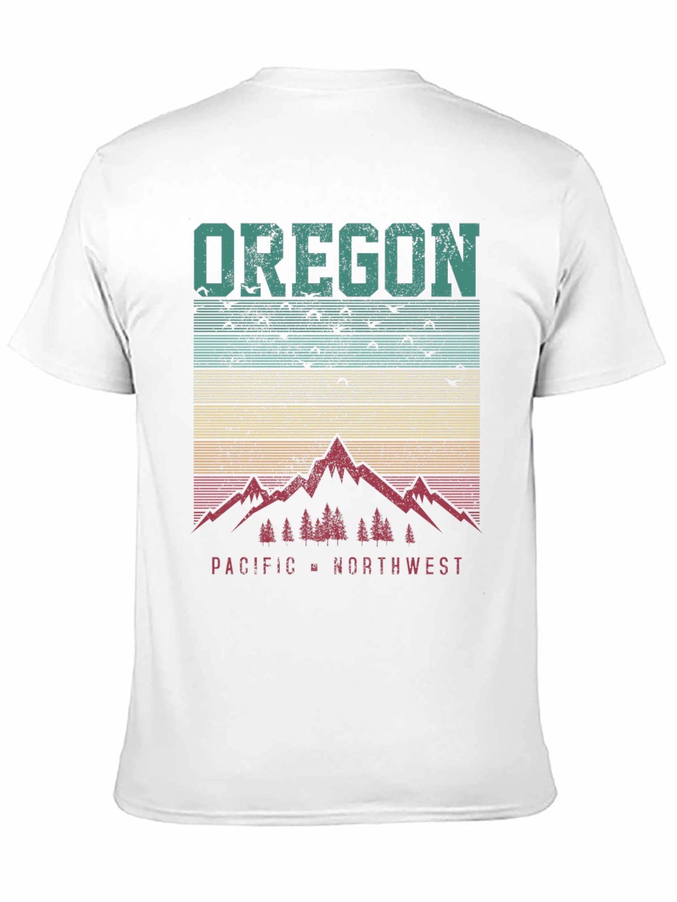 Oregon Pacific Northwest Graphic T-Shirt