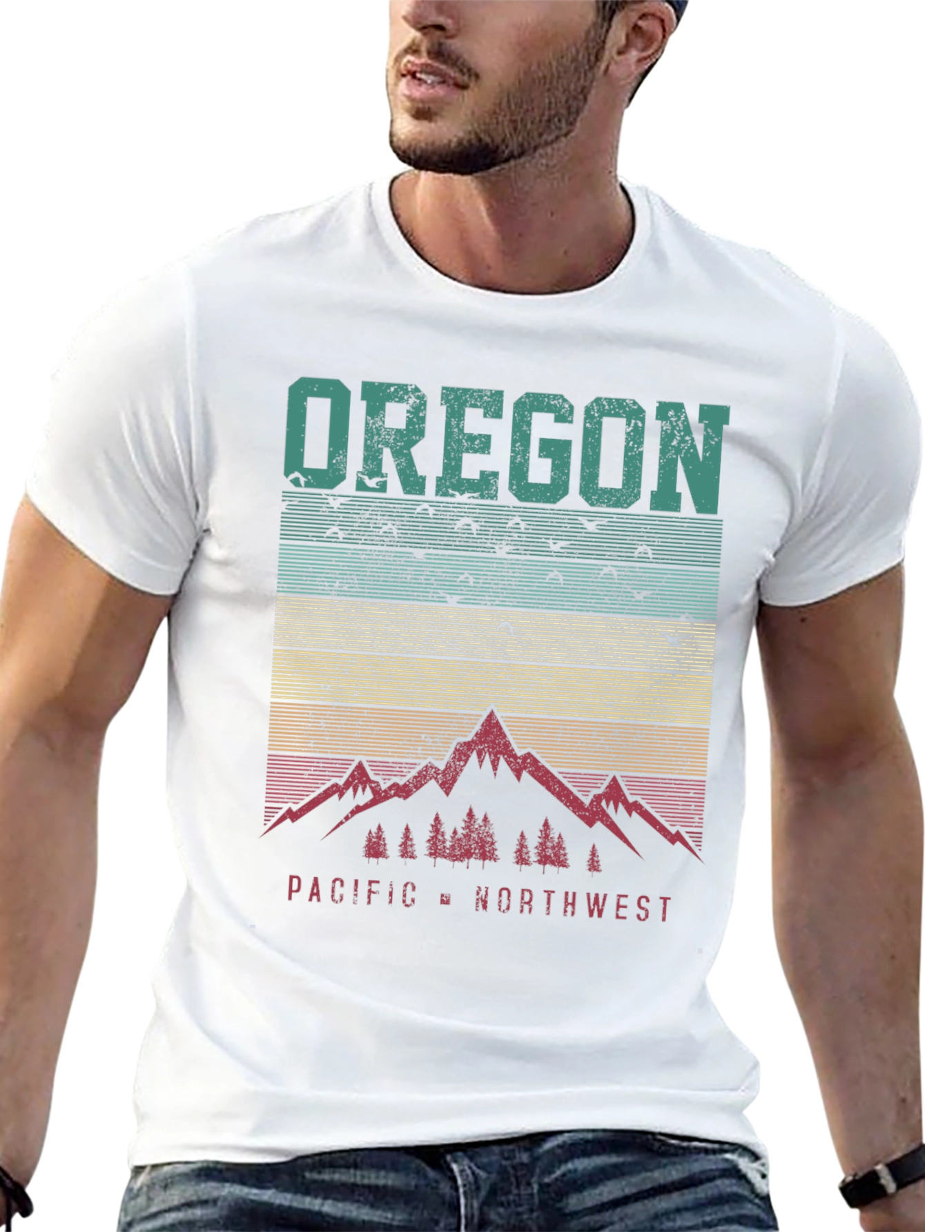 Oregon Pacific Northwest Graphic T-Shirt