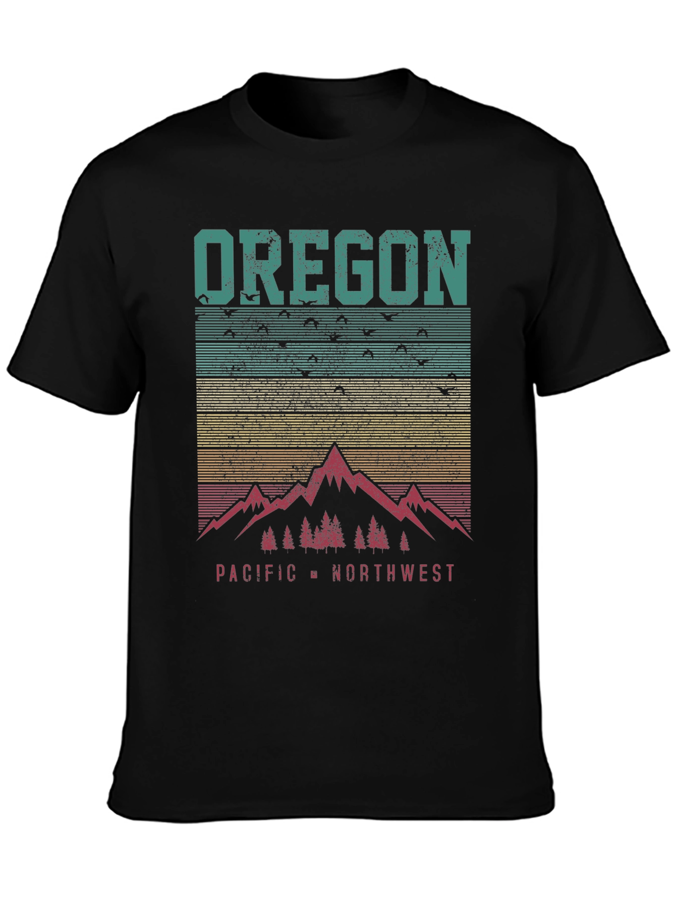 Oregon Pacific Northwest Graphic T-Shirt