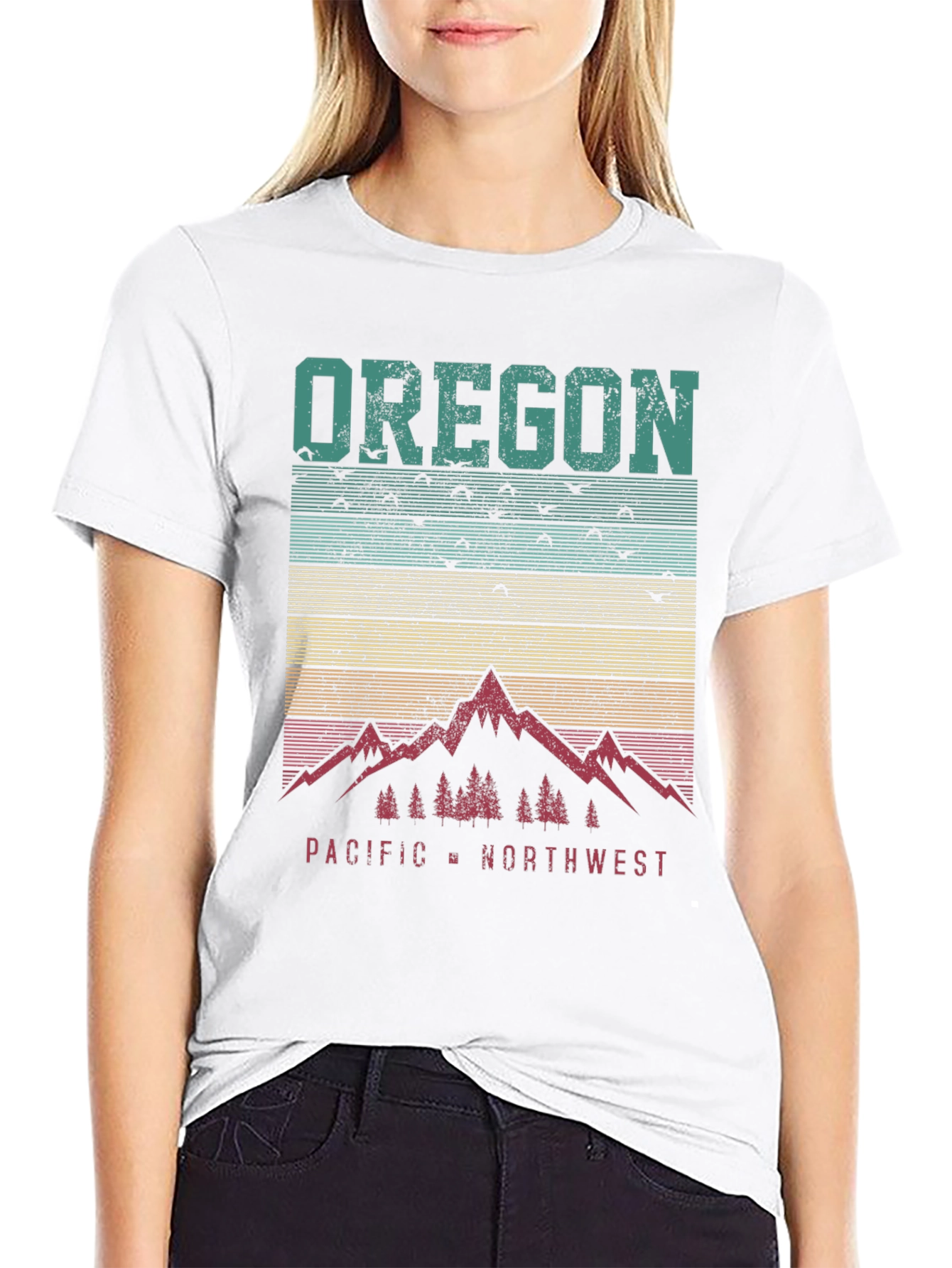 Oregon Pacific Northwest Graphic T-Shirt