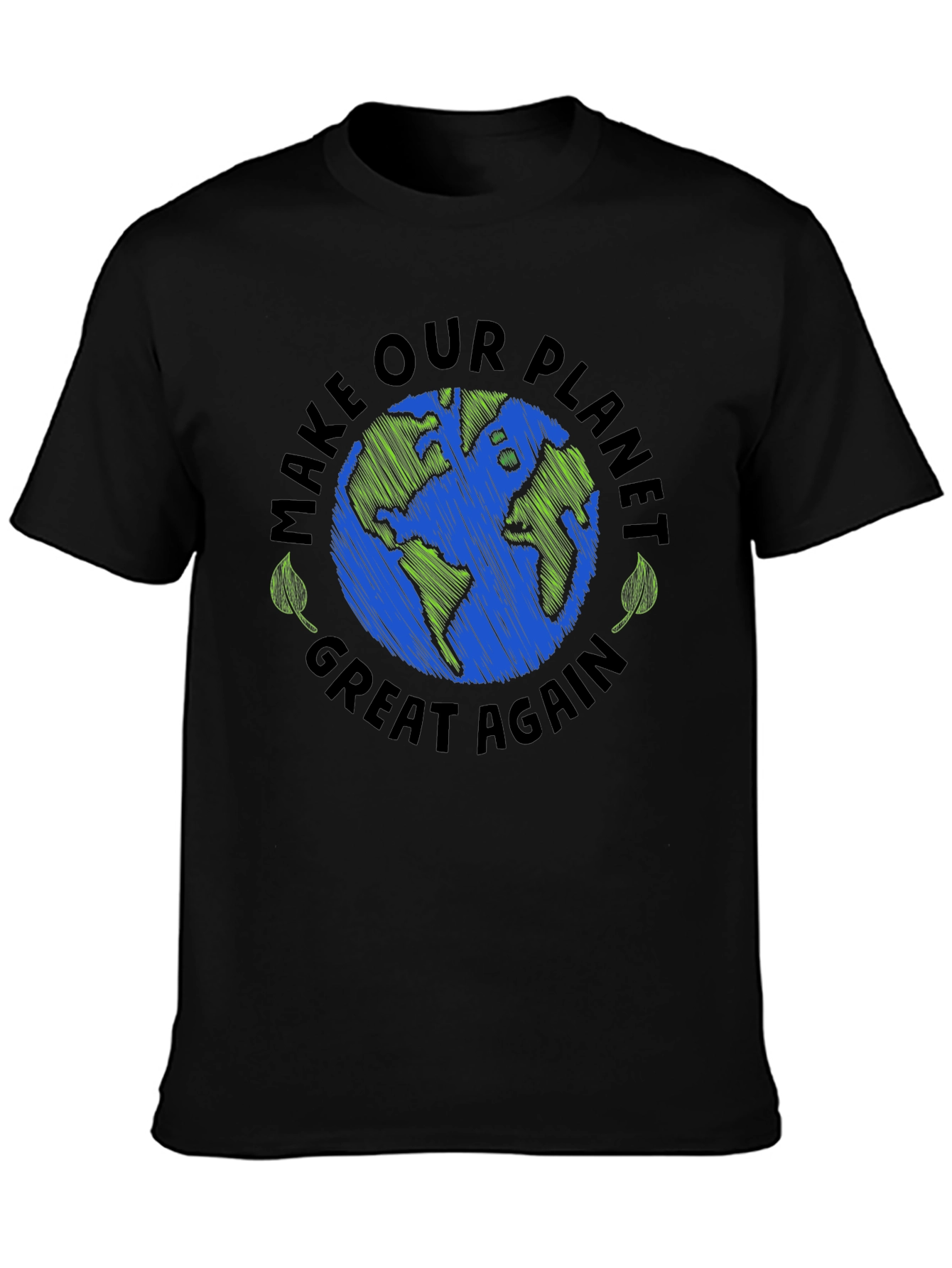 Eco-Friendly Make Our Planet Great Again Graphic Tee