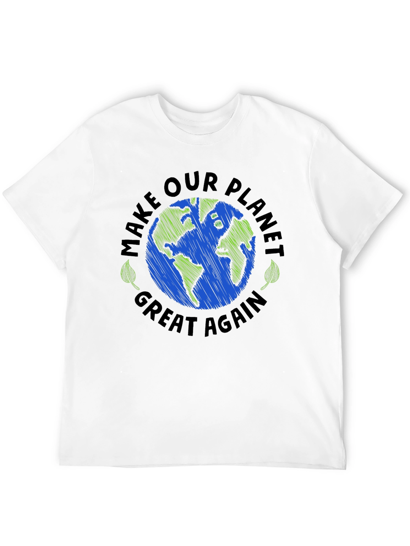 Eco-Friendly Make Our Planet Great Again Graphic Tee