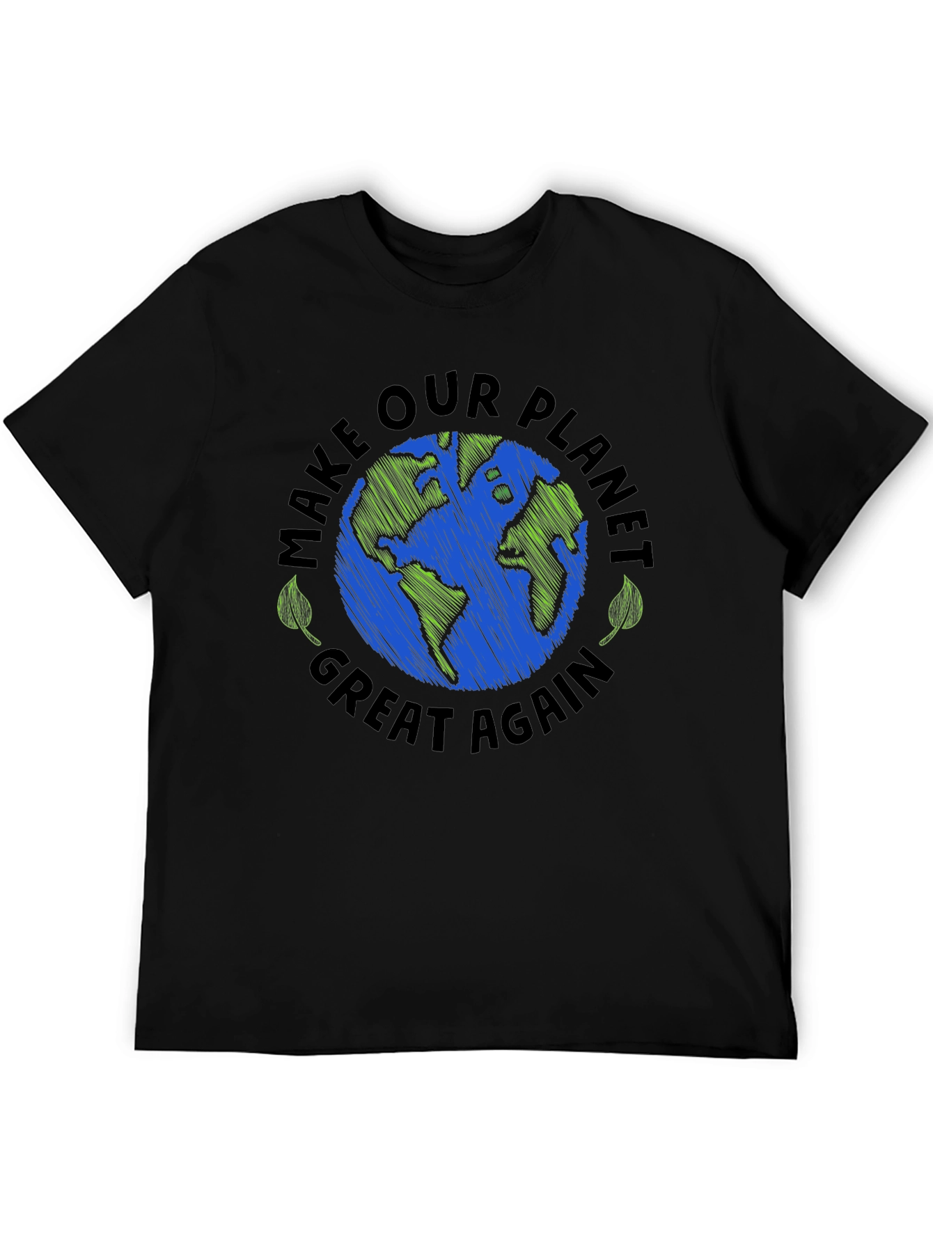 Eco-Friendly Make Our Planet Great Again Graphic Tee