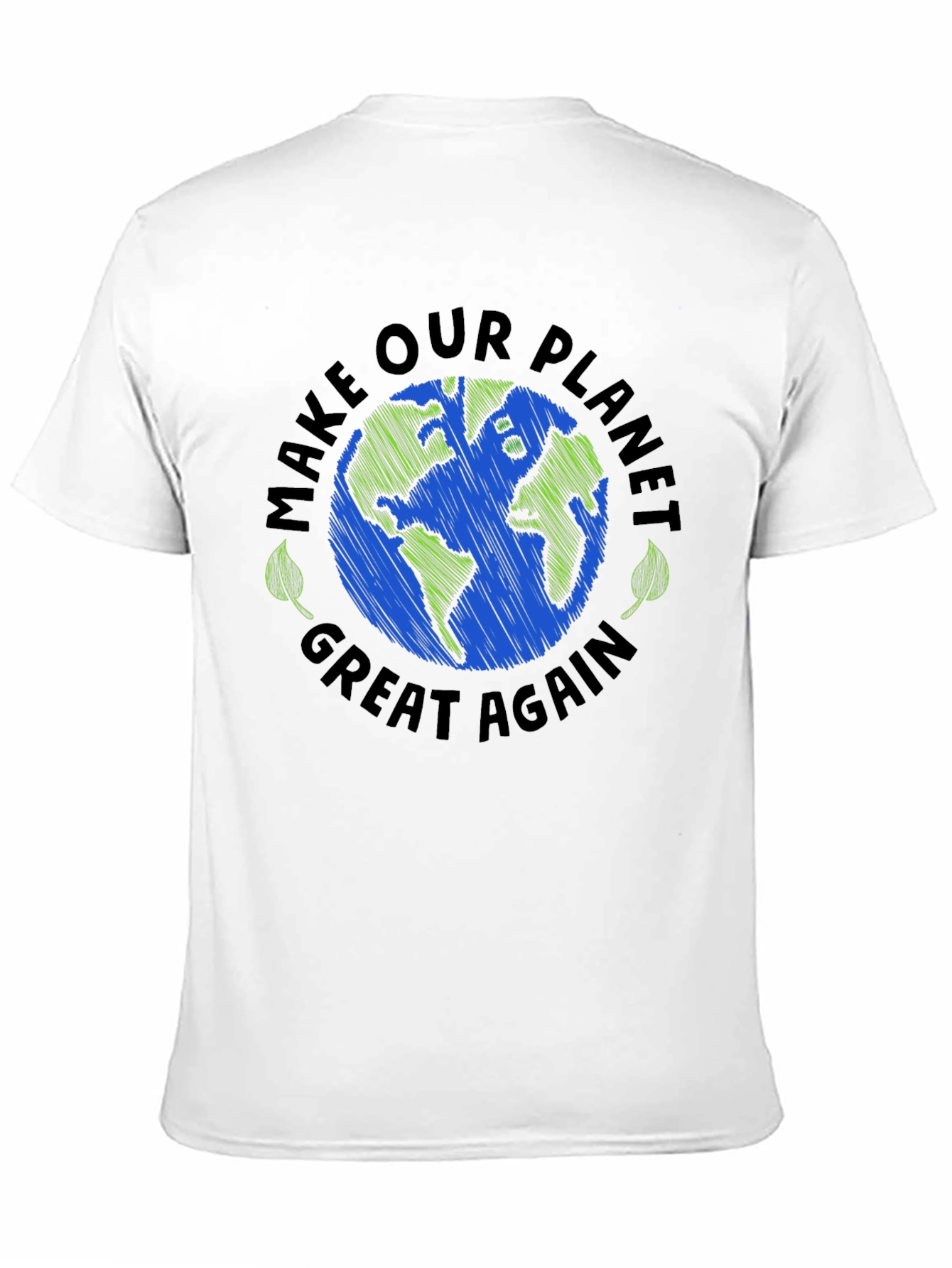 Eco-Friendly Make Our Planet Great Again Graphic Tee