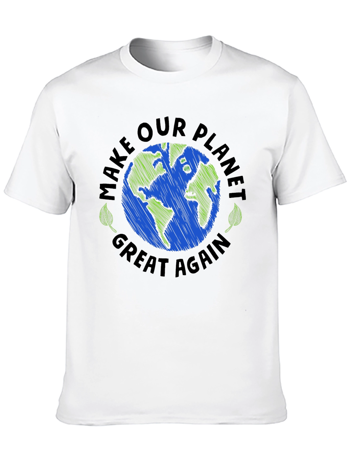 Eco-Friendly Make Our Planet Great Again Graphic Tee