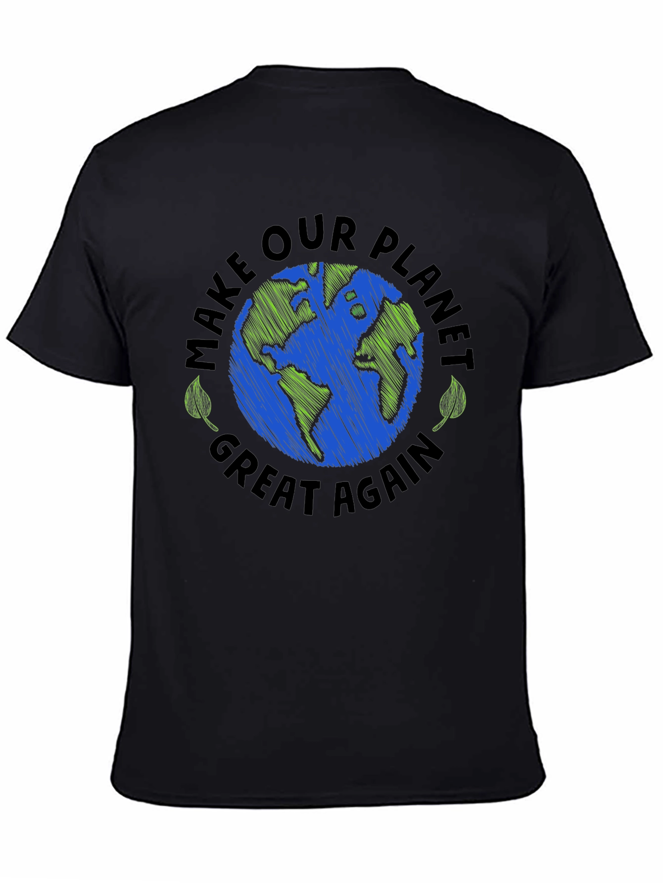 Eco-Friendly Make Our Planet Great Again Graphic Tee