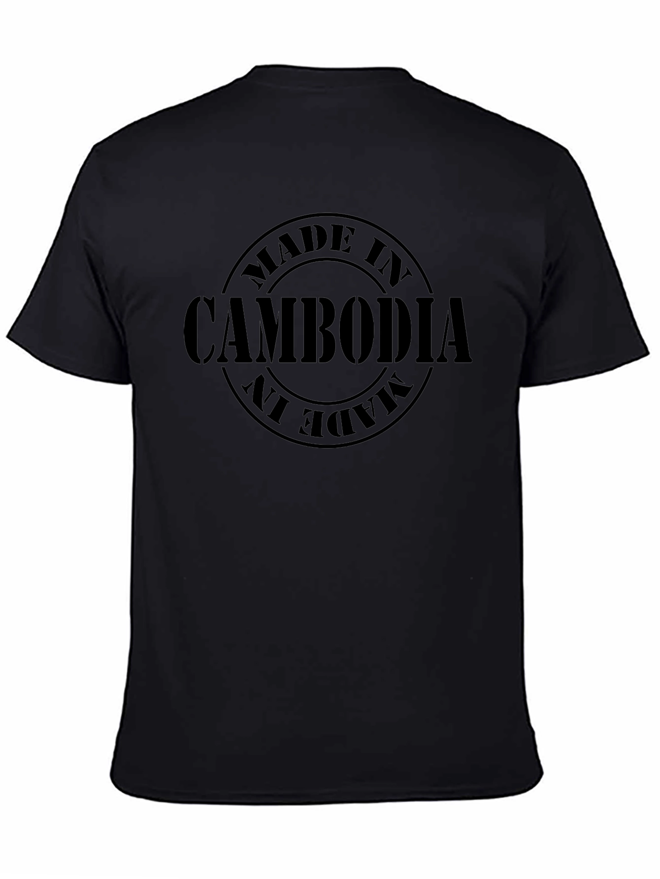Made in Cambodia T-Shirt - Round Design