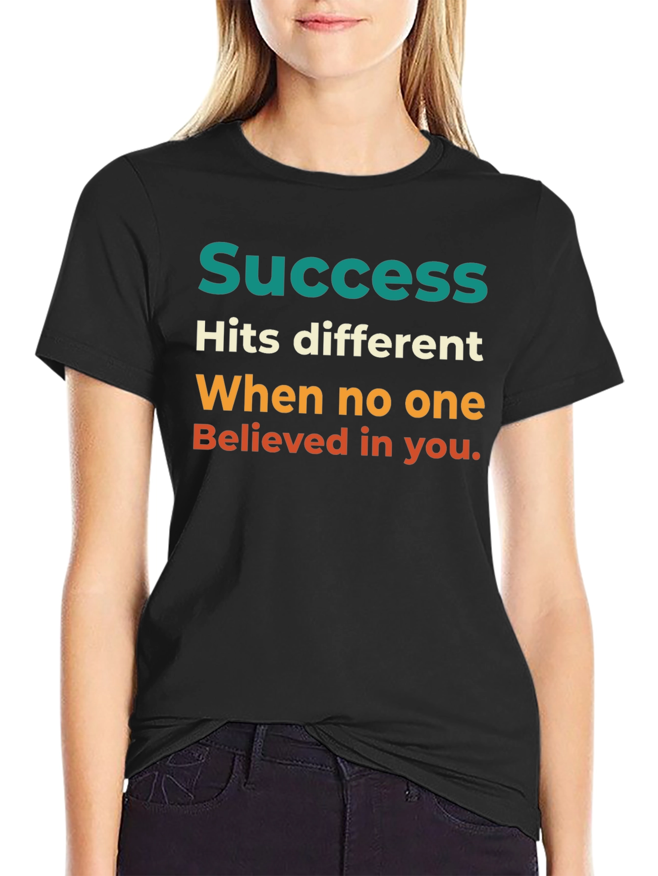 Success Motivational Graphic T-Shirt