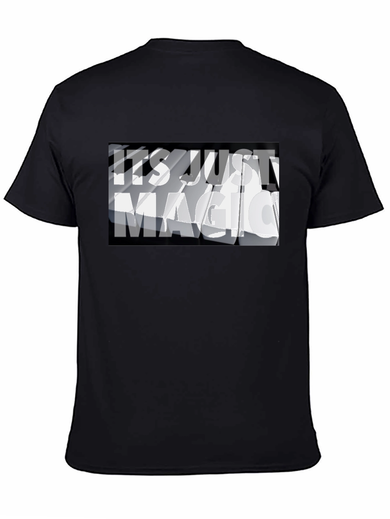 Its Just Magic Graphic Tee - Black