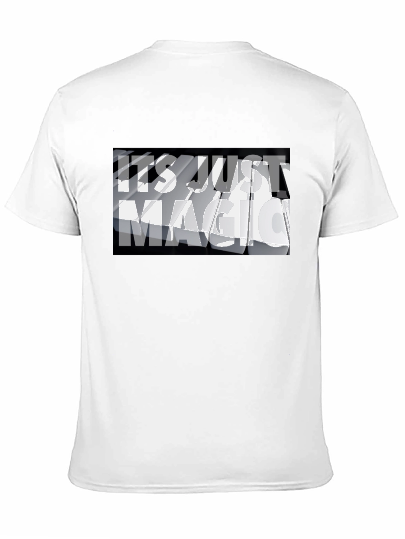 Its Just Magic Graphic Tee - Black