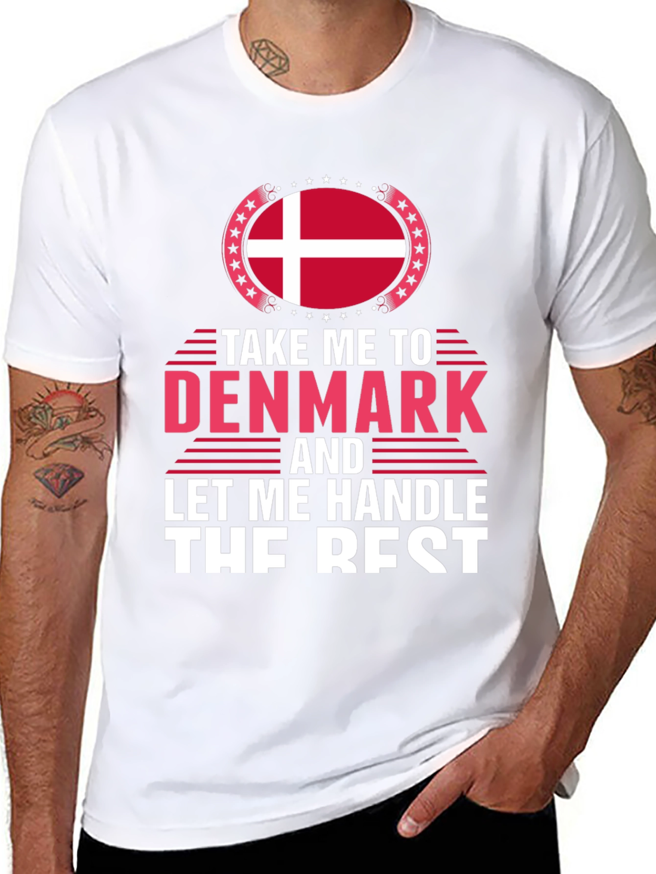 Denmark T-Shirt - Let Me Handle The Rest