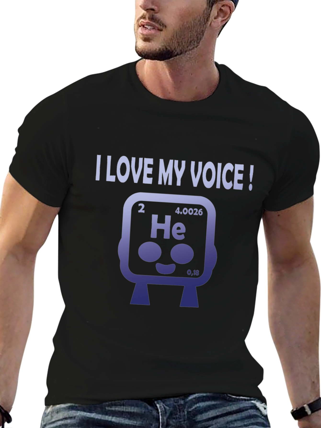 I Love My Voice Helium Element T-Shirt