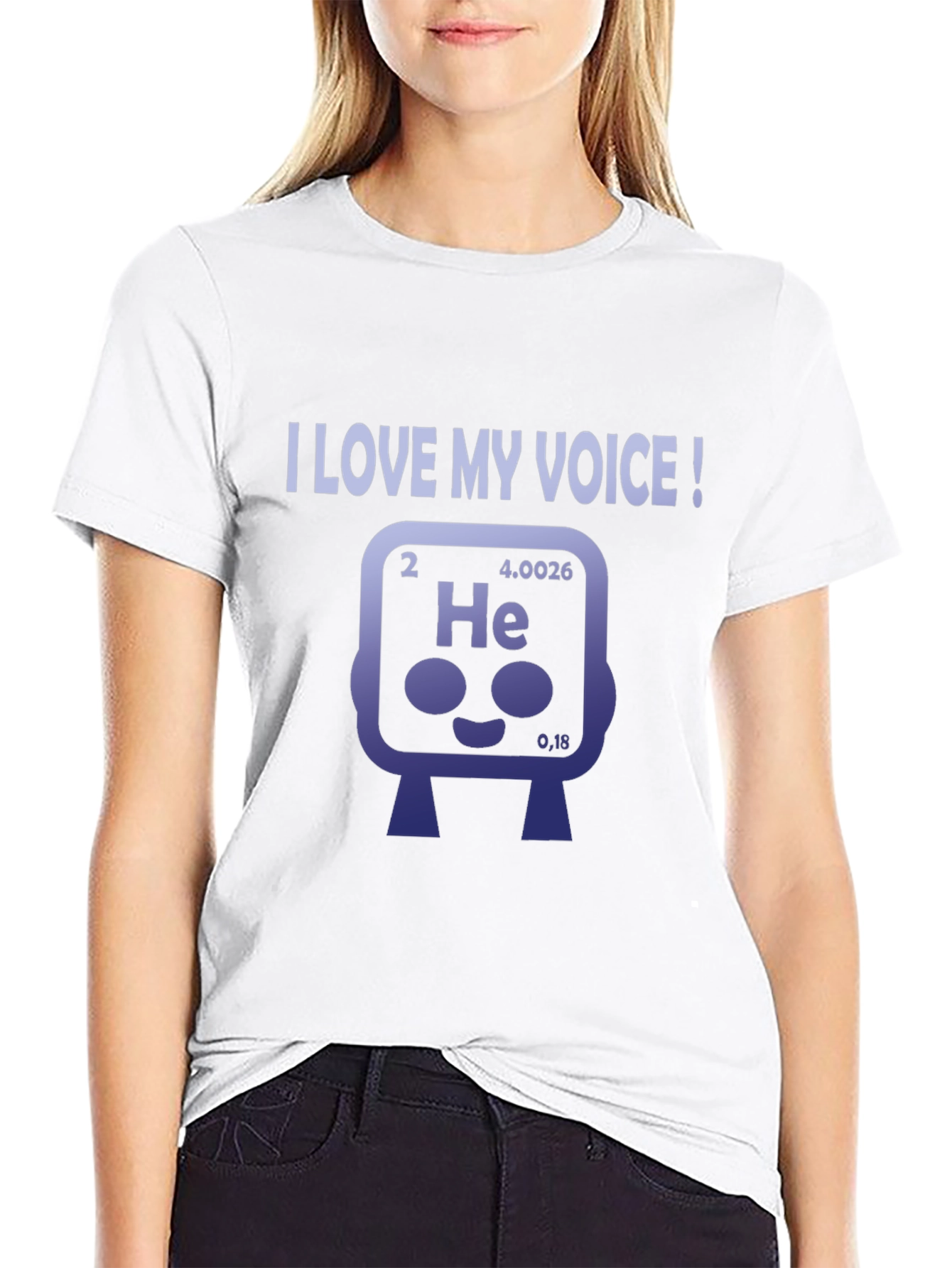 I Love My Voice Helium Element T-Shirt