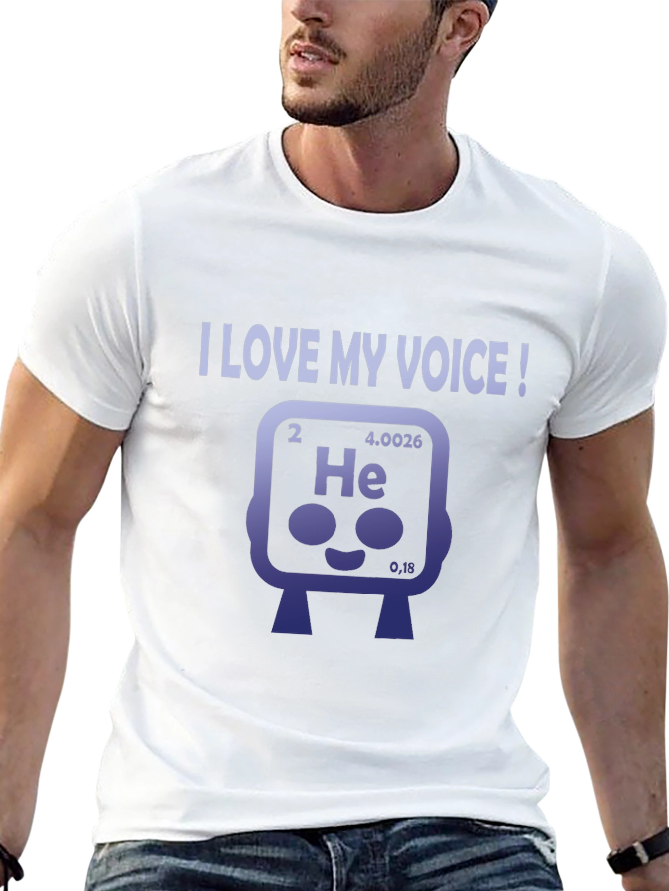 I Love My Voice Helium Element T-Shirt