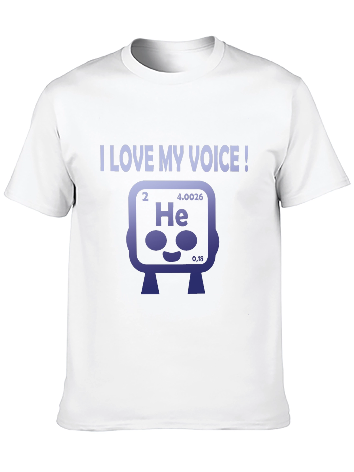 I Love My Voice Helium Element T-Shirt